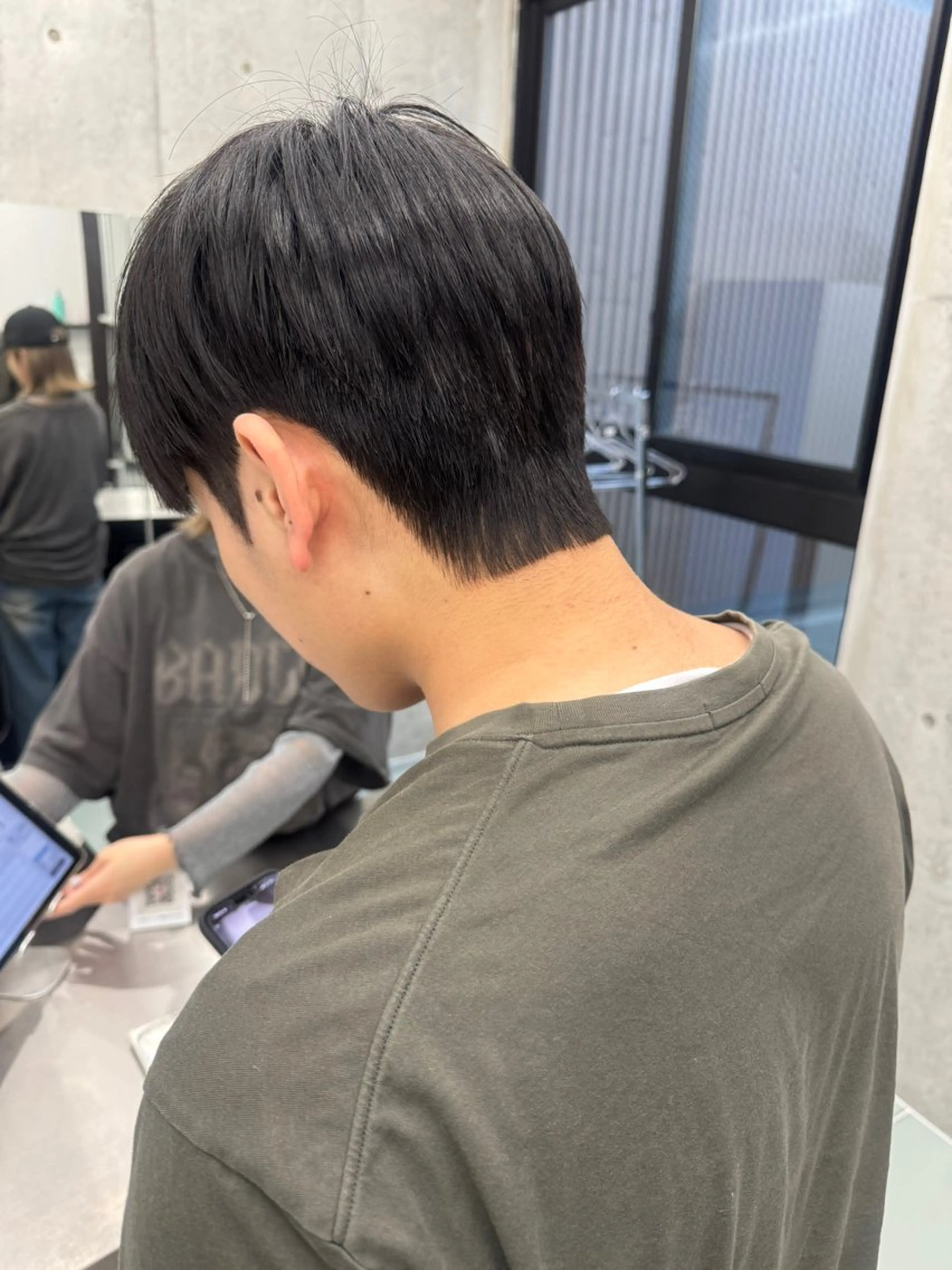 ショート パーマ メンズ ダウンパーマ メンズ韓国風 メンズパーマ 韓国風ヘア カット パーマ 🫧umu.🫧韓国 /レイヤー/ハッシュのヘアスタイル