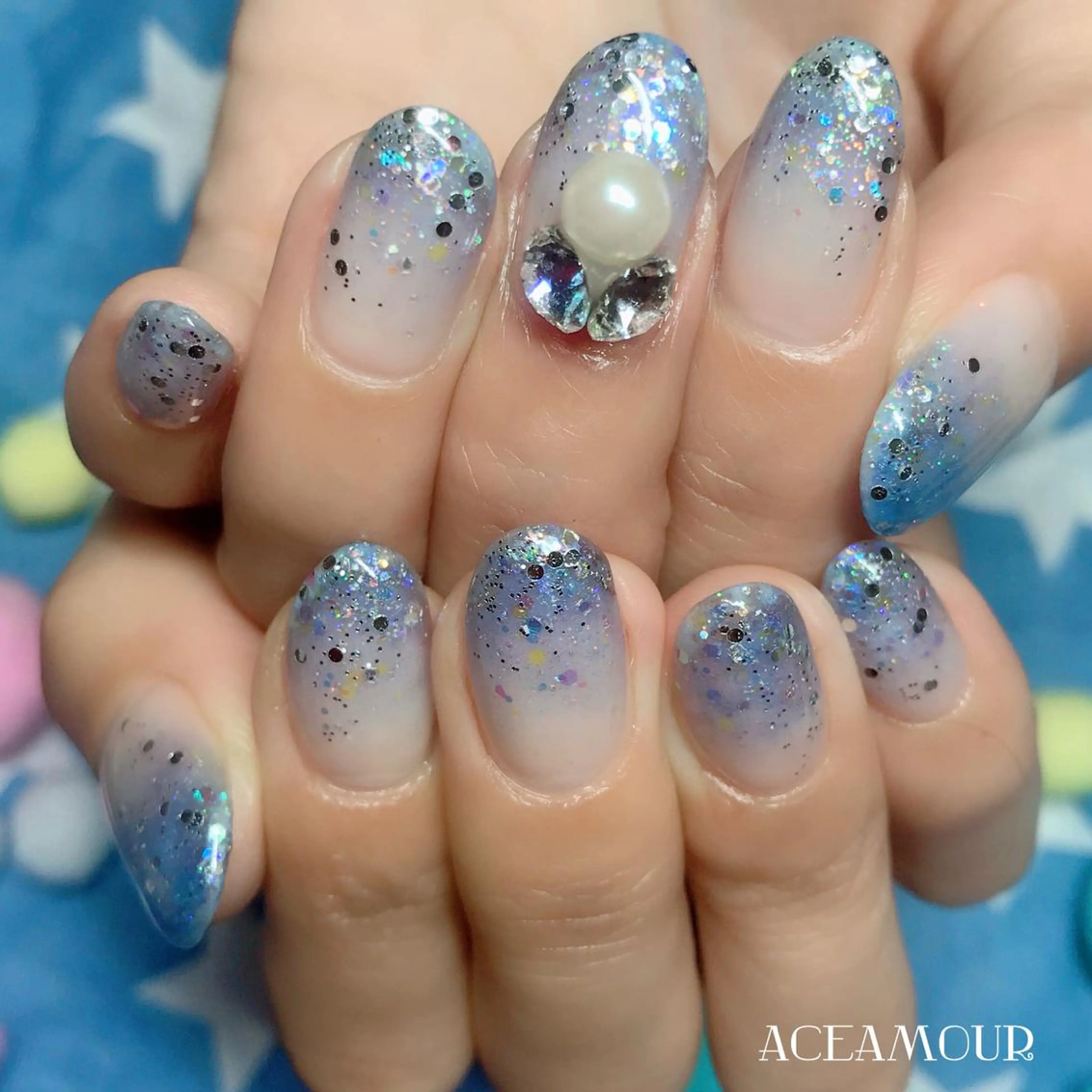 ネイル ネイル/耳つぼ /新ホワイトニングのネイルデザイン