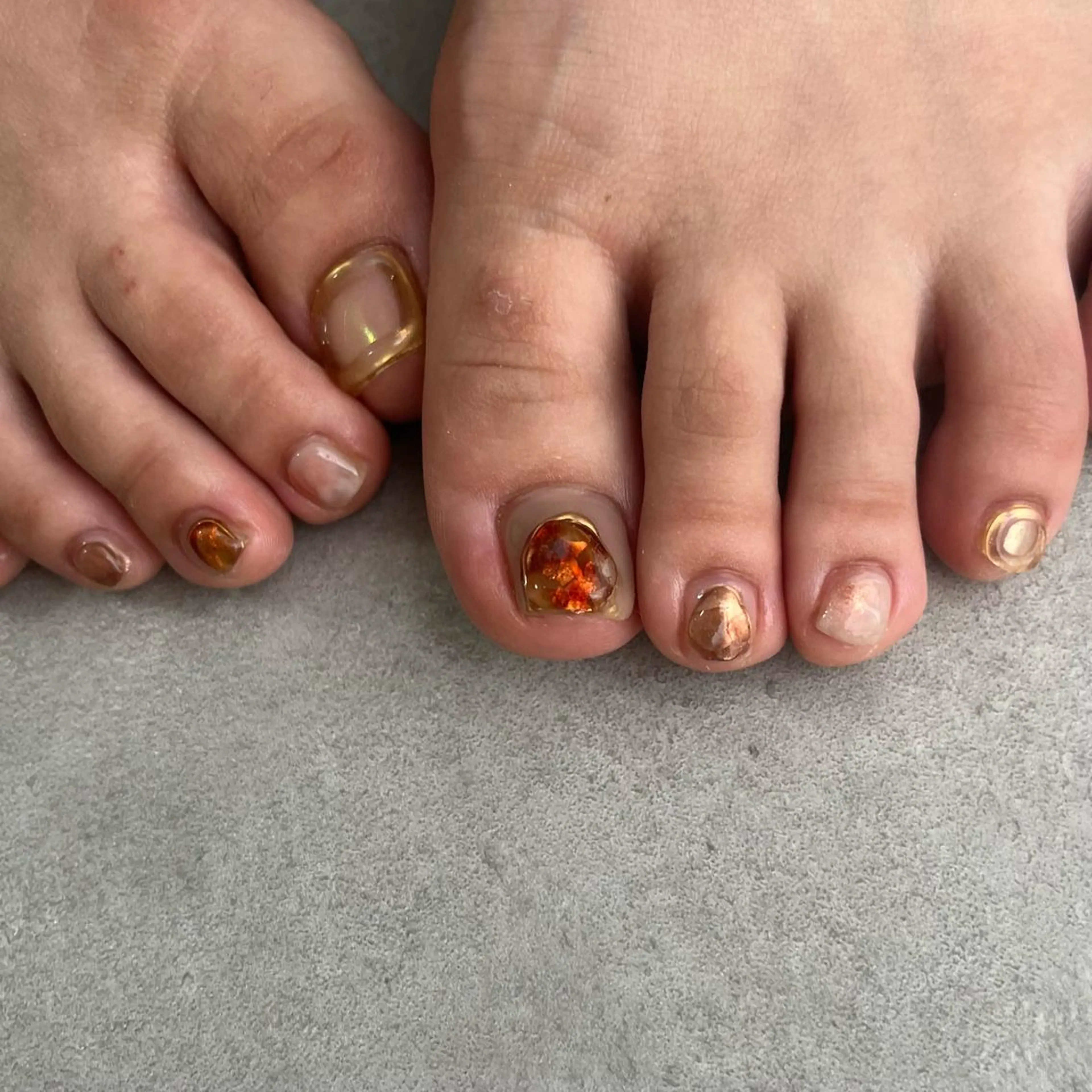 ネイル フットネイル ett_所属・ett _のネイルデザイン