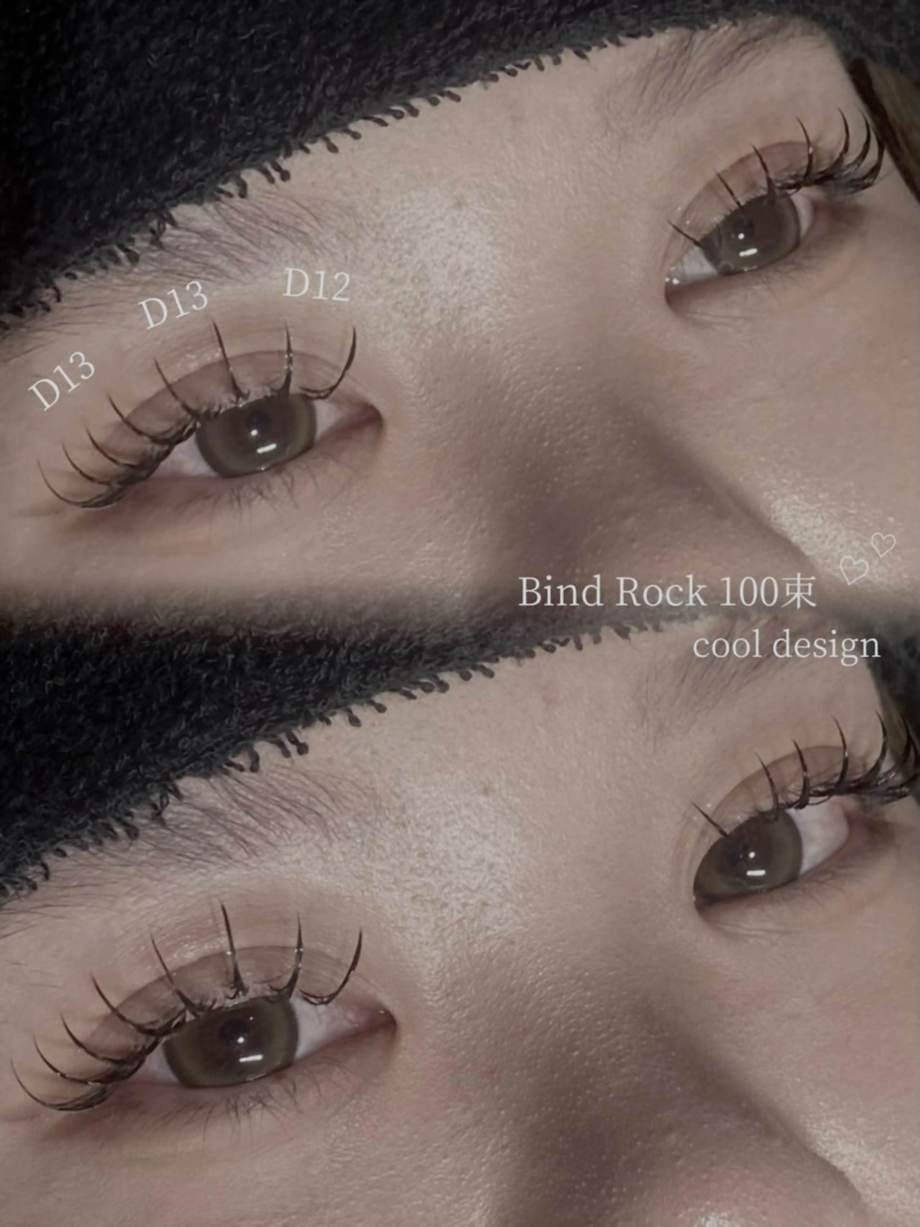マツエク・マツパ Aimi /似合わせ 束感まつげ🖤のマツエク・マツパデザイン