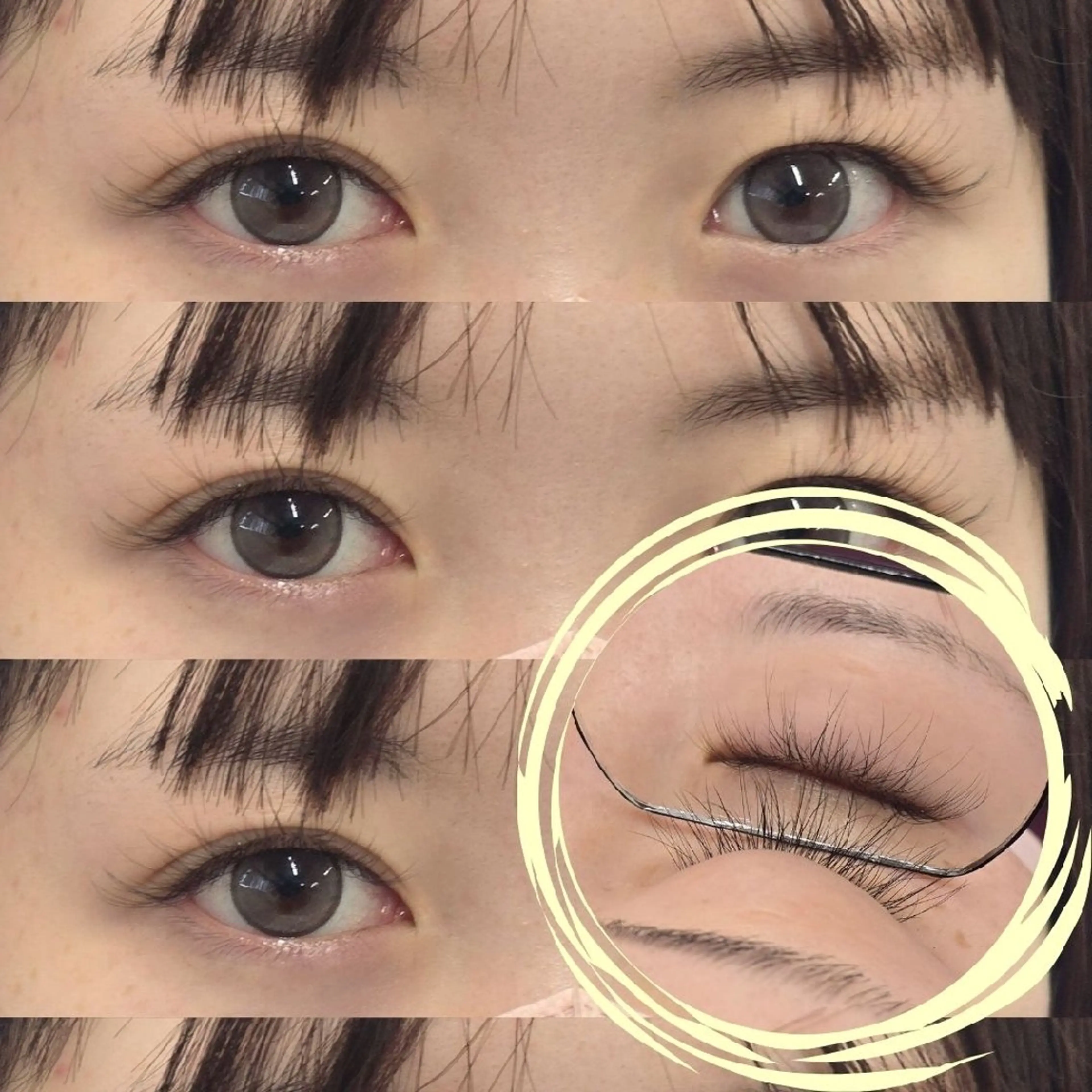 【0.1mm極細】ミニモ限定LEDマツエク付け放題の写真