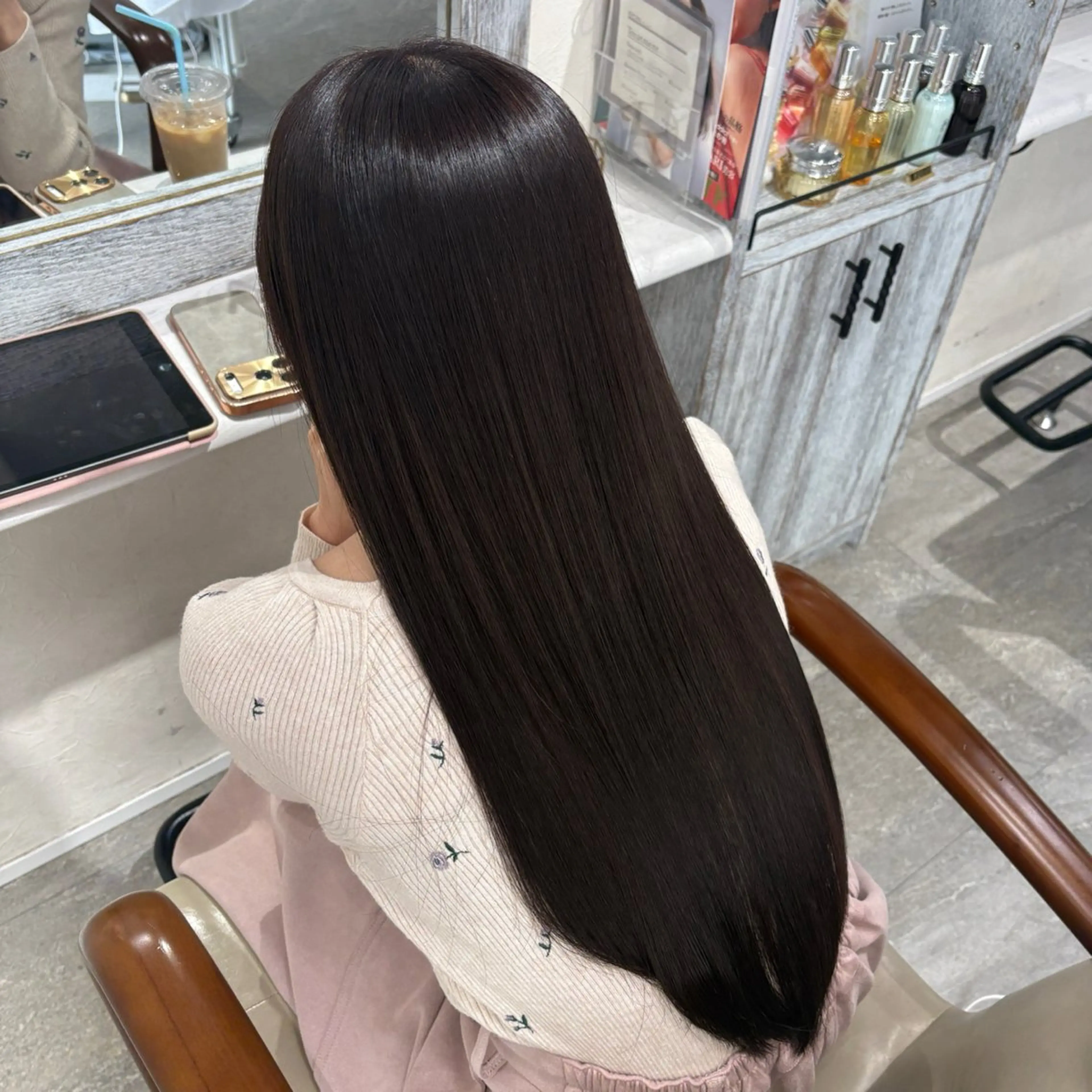 ロング カラー ブラウンカラー マロンブラウン ヘアカラー alm.所属・mayuka🐾 /カラー/まつパのヘアスタイル