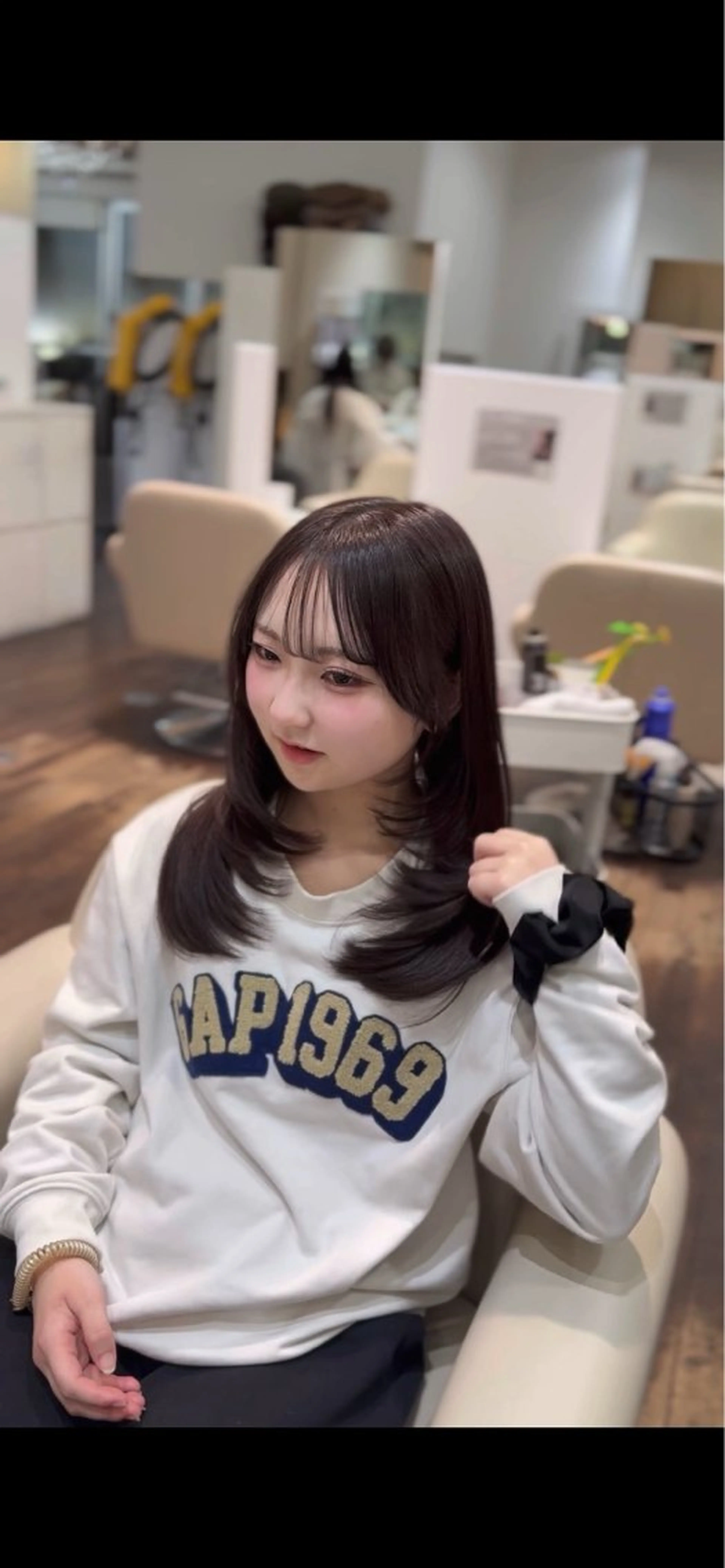 ミディアム 清水 柊人のヘアスタイル