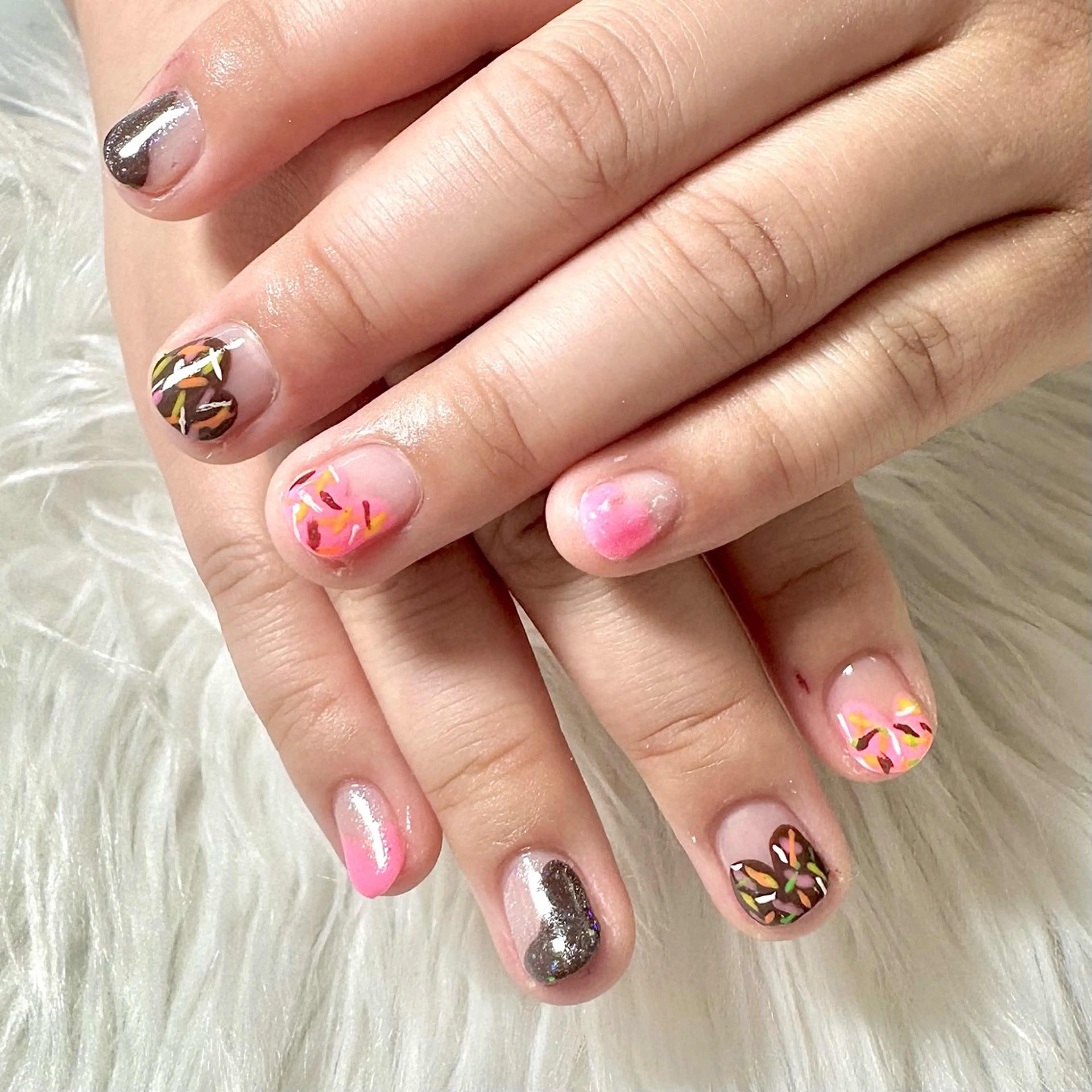 ネイル ハンドネイル 日野店スタッフ Reina.Sのネイルデザイン