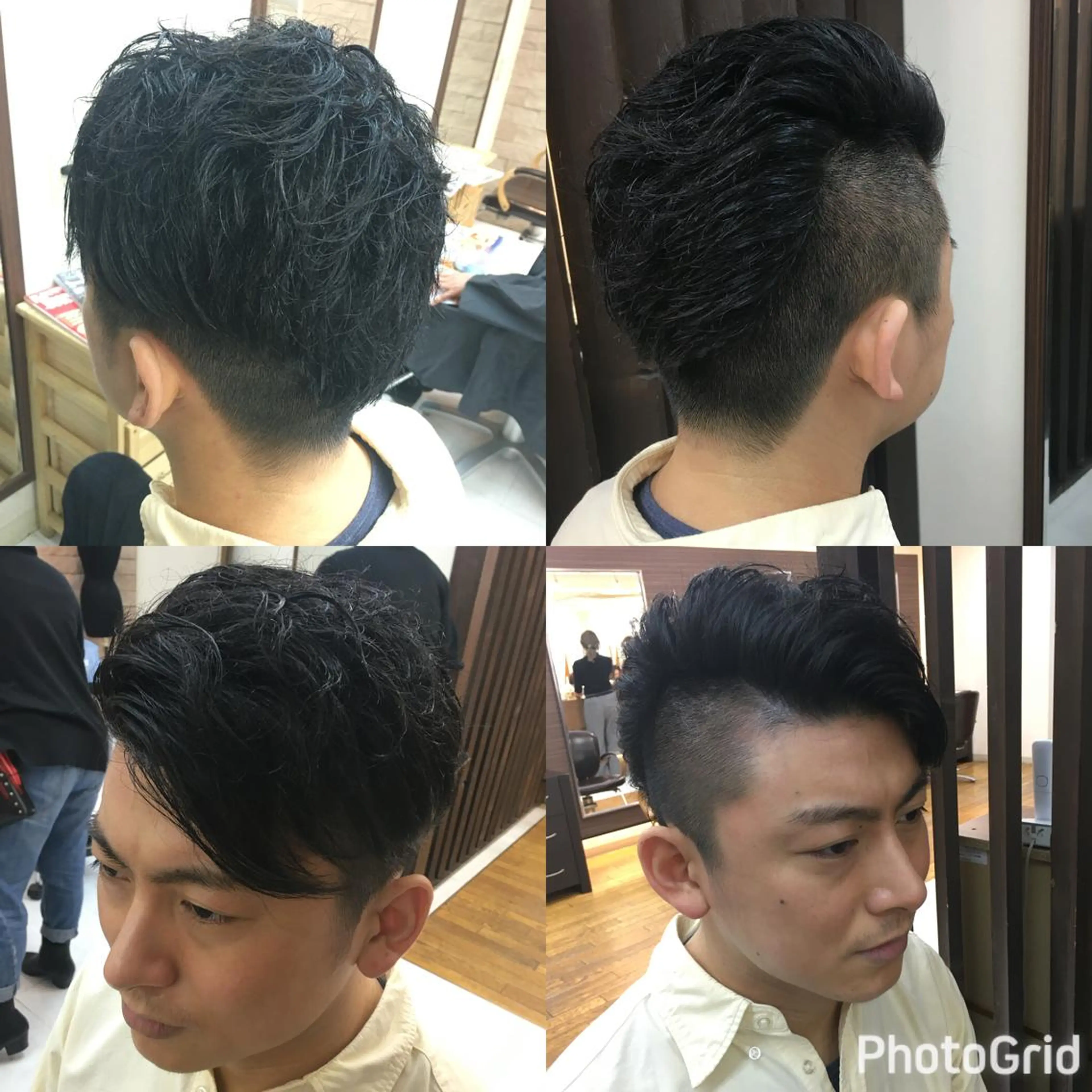 ショート メンズ SHIORI💜口コ ミNo.1艶カラーのヘアスタイル