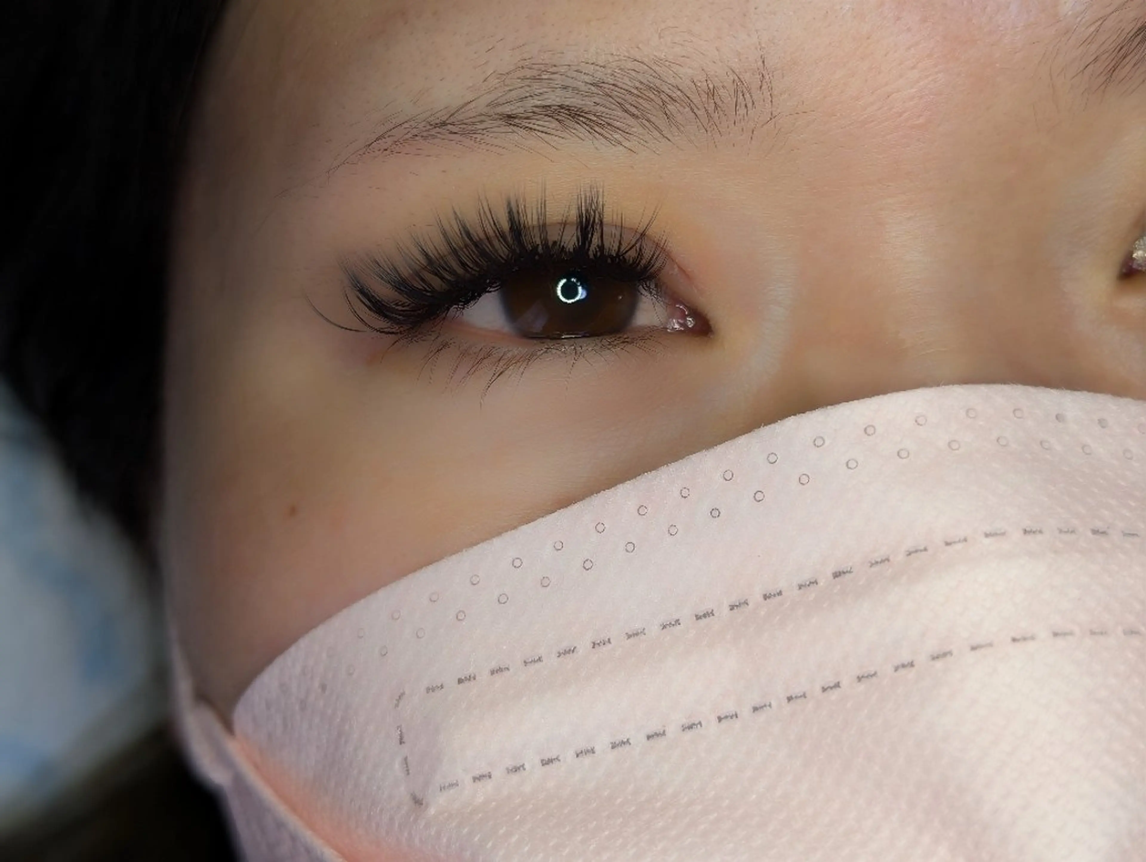 マツエク・マツパ 束感まつ毛 ボリュームラッシュ マツエク EYELASH lino　合志市のマツエク・マツパデザイン