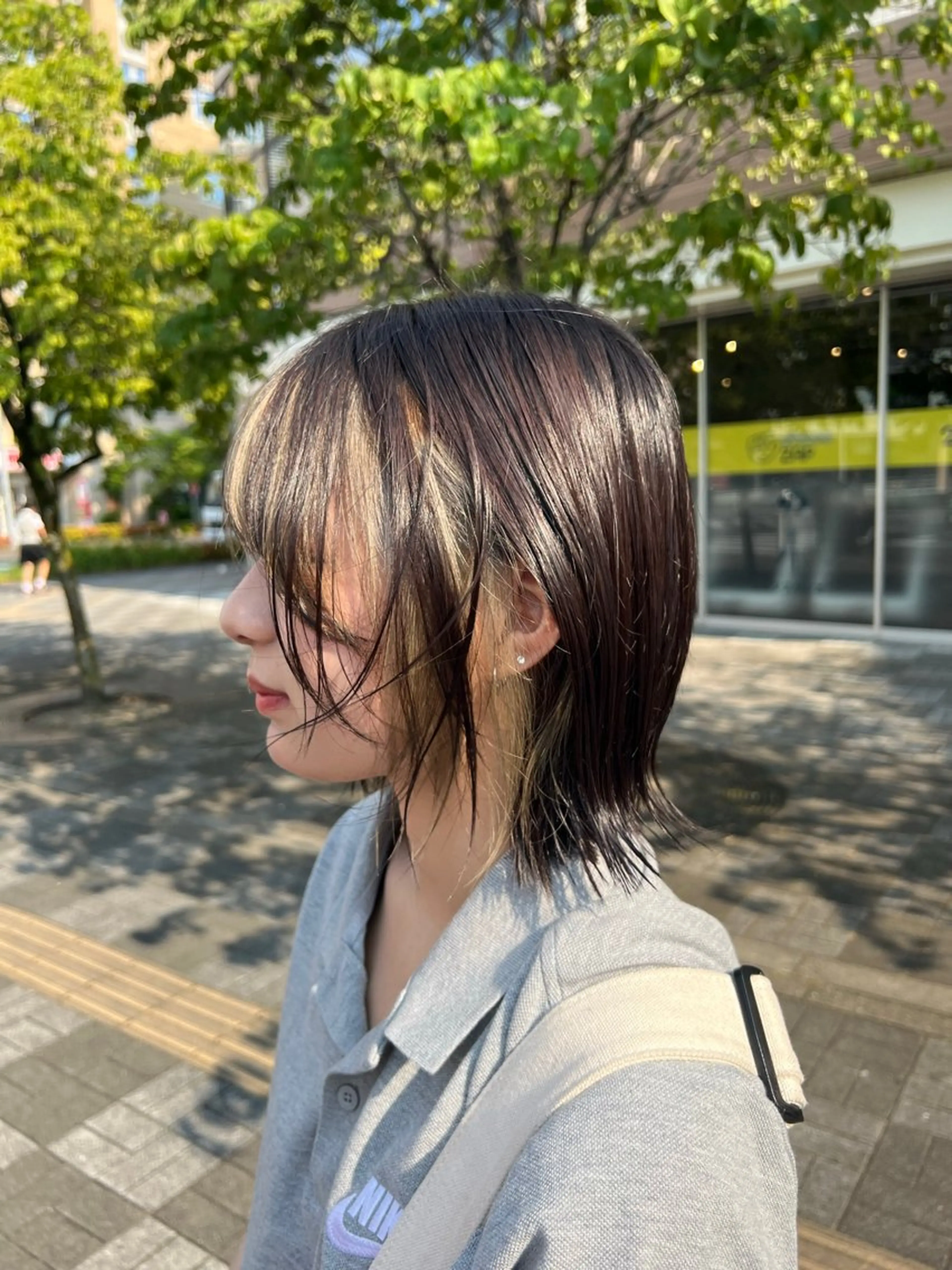 ミディアム カット ヘアカラー BRANCHÈ海 /髪質改善/透明感のヘアスタイル