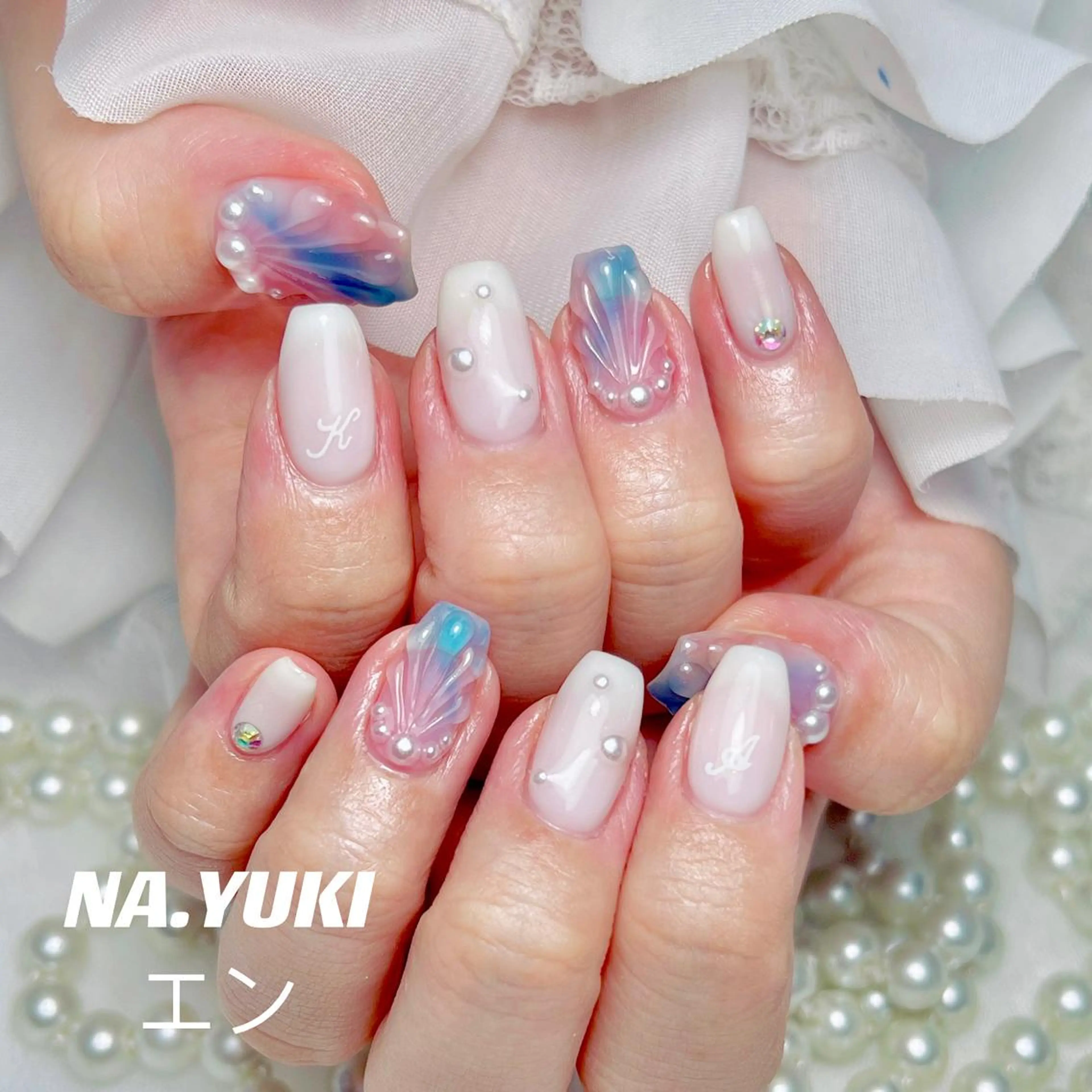 ネイル ハンドネイル ハンドケア ナユキNA.YUKI 池袋店のネイルデザイン