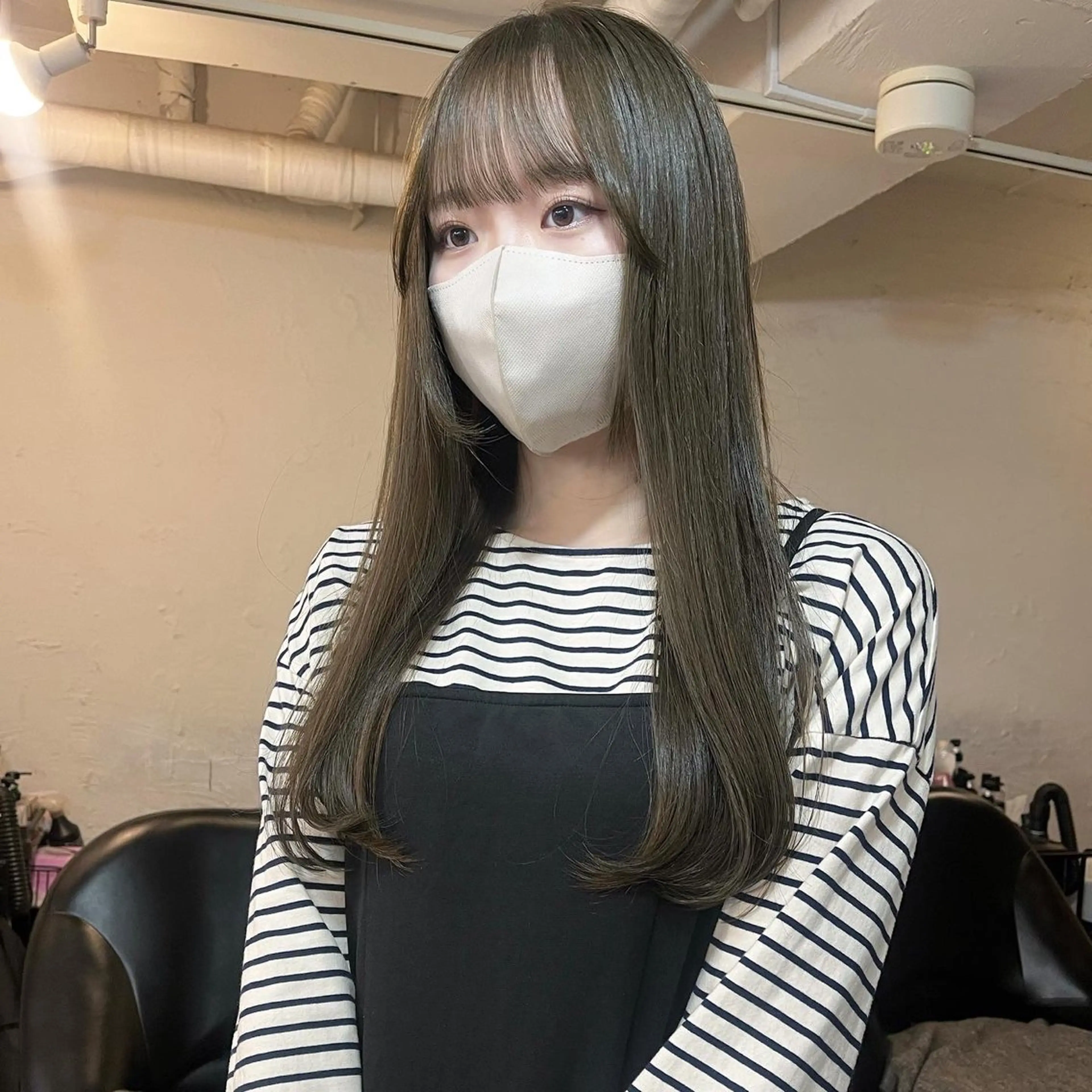 ロング カラー カット ヘアカラー トリートメント mizuho🐈‍⬛ 艶髪￤ダークトーンのヘアスタイル