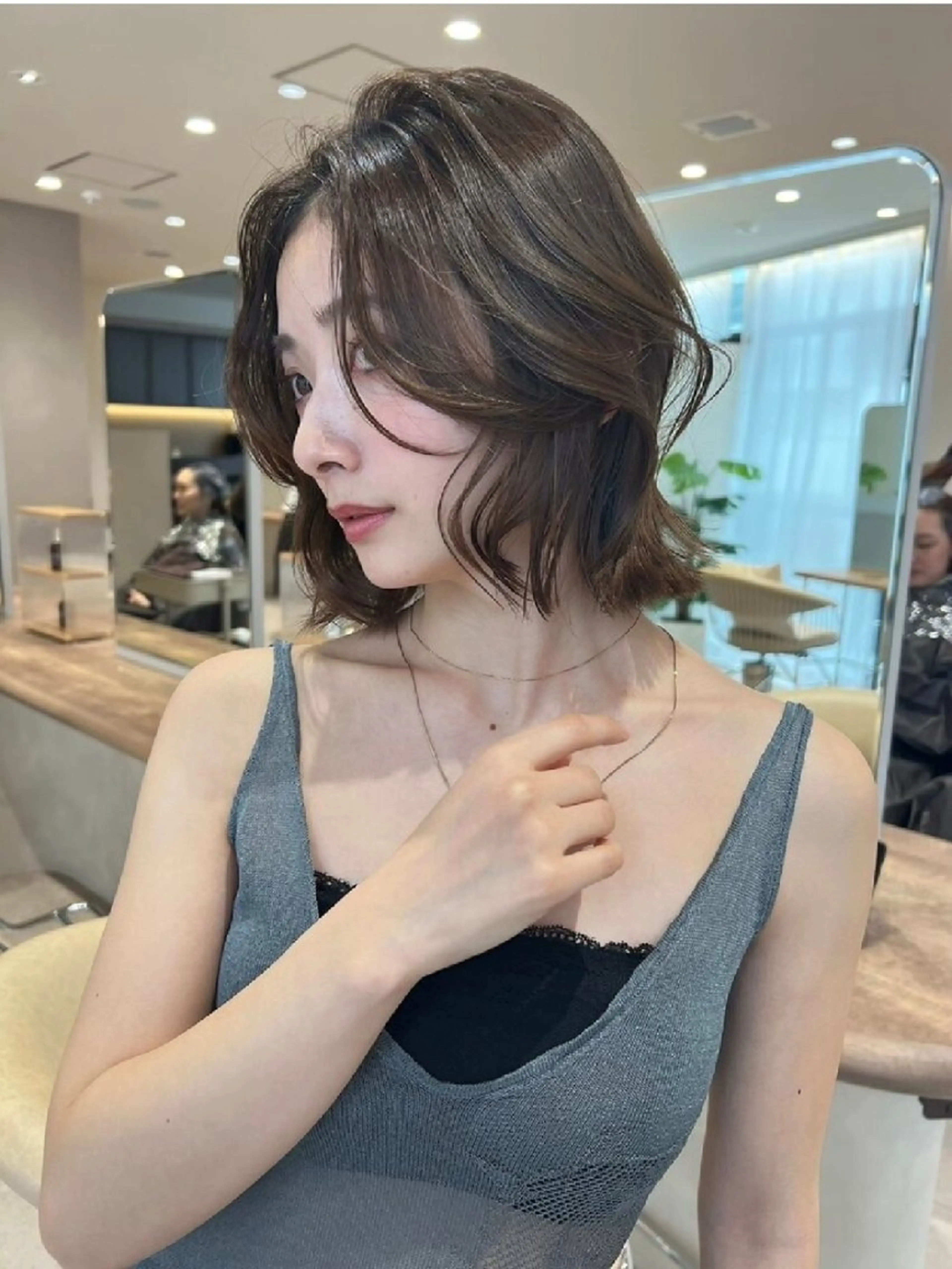 👑人気No.1👑カット×ケアカラー×ミルボン3stepトリートメントの写真