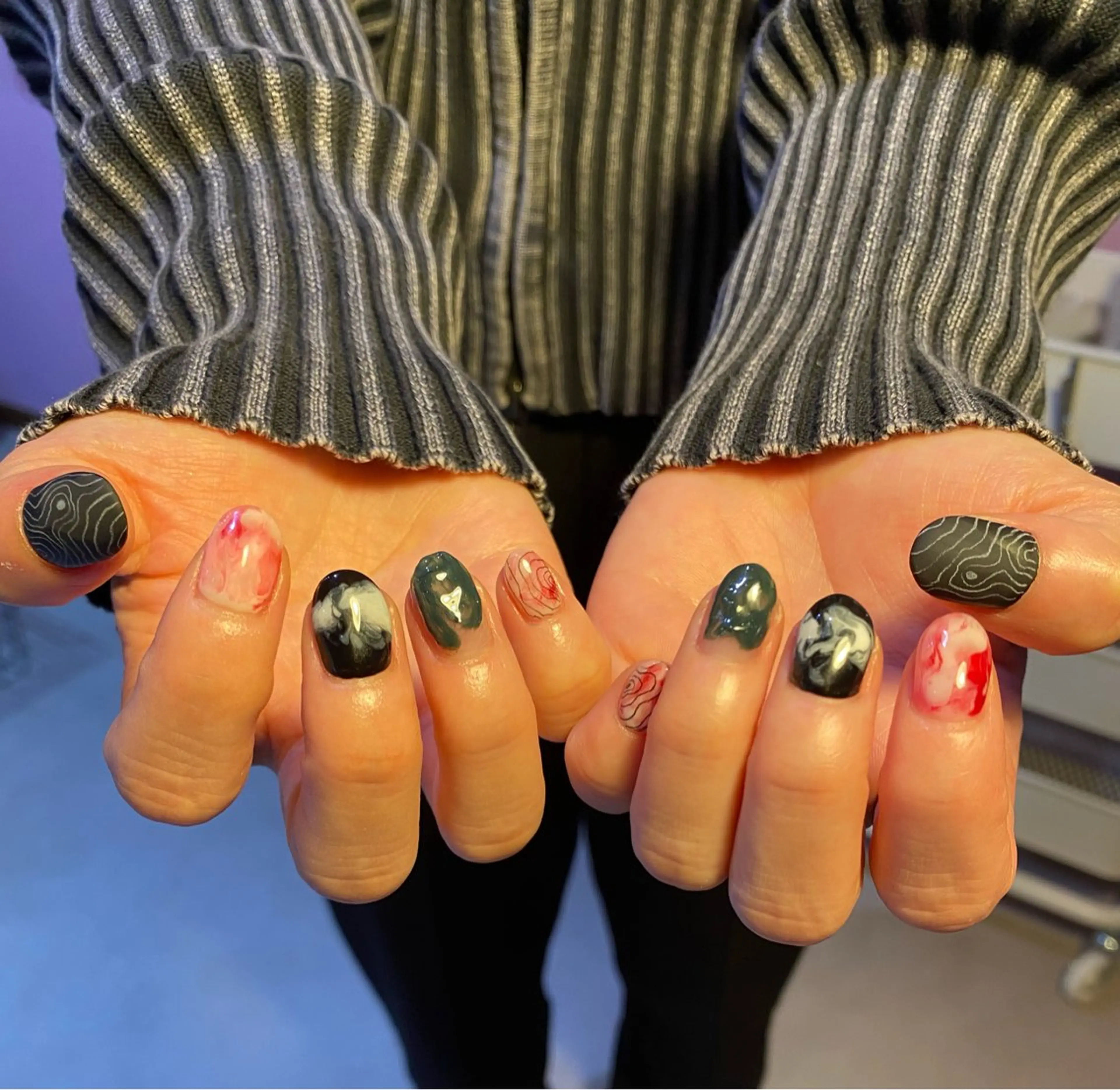 ネイル NICO nail　三軒茶屋店　ネイル＆アイラッシュ所属・oichan 𖦹°‧のネイルデザイン