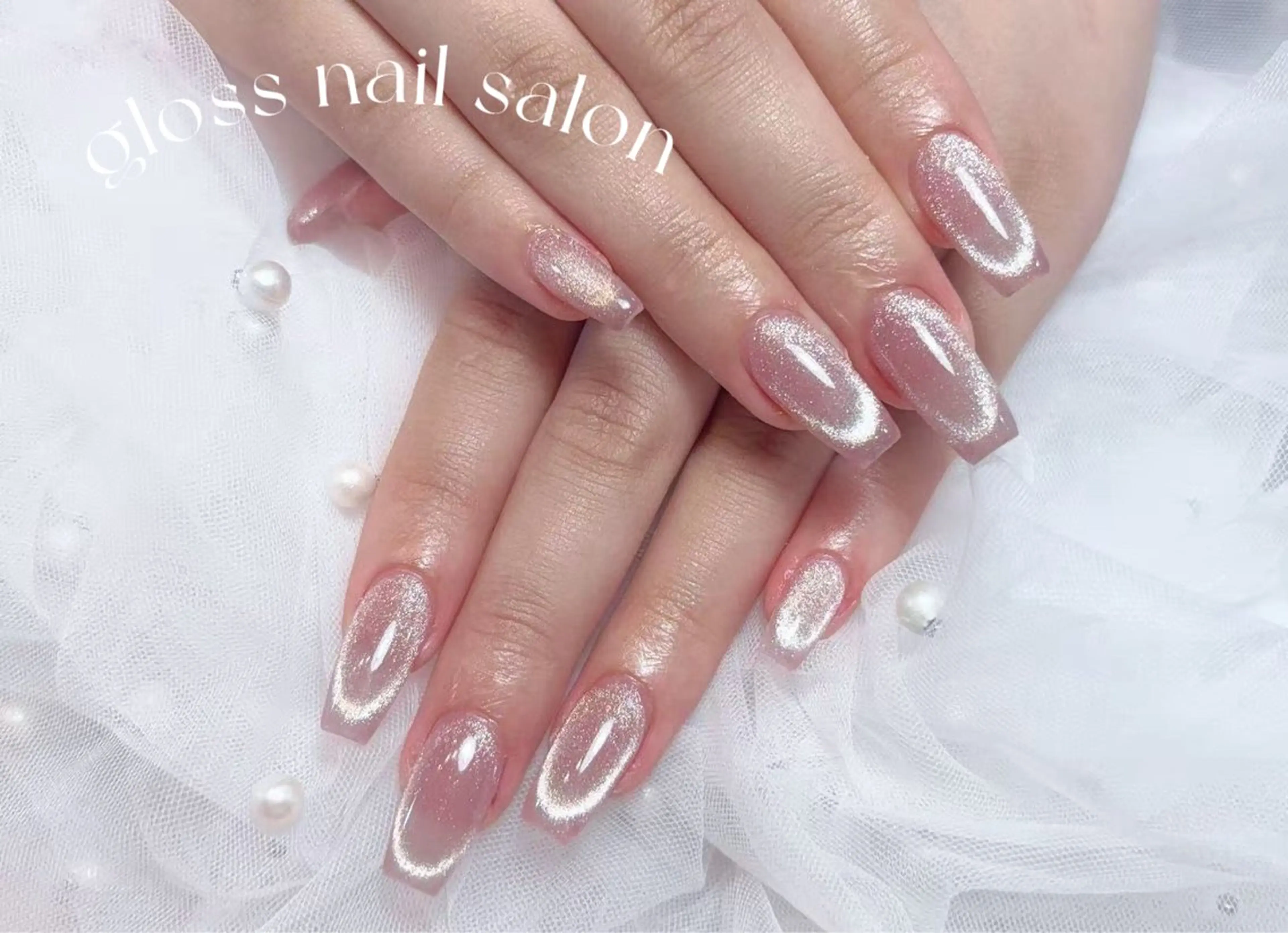 ネイル ハンドネイル ゆり🌷 gloss nailのネイルデザイン