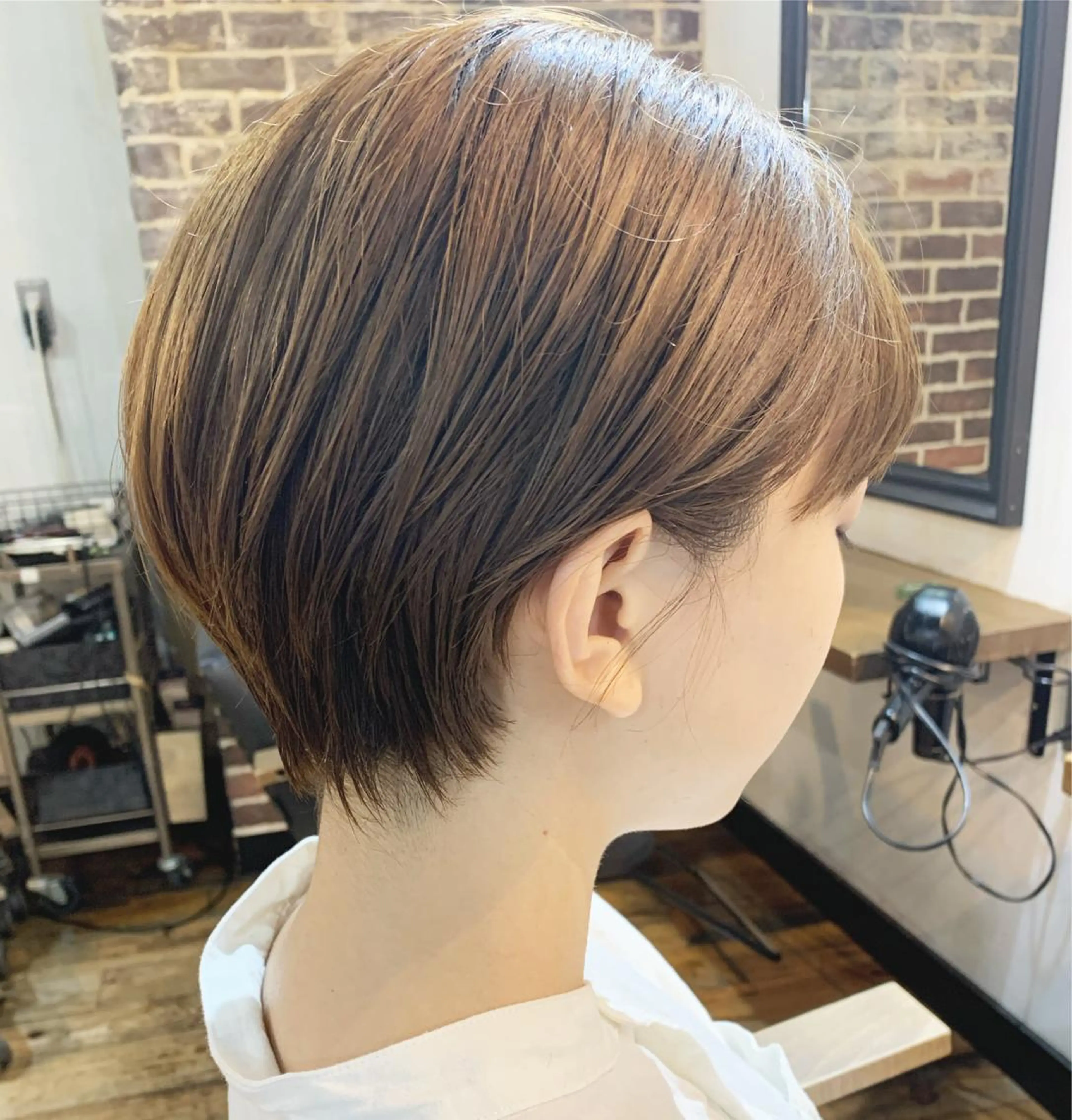 ショート ショートヘア 河原 亮のヘアスタイル