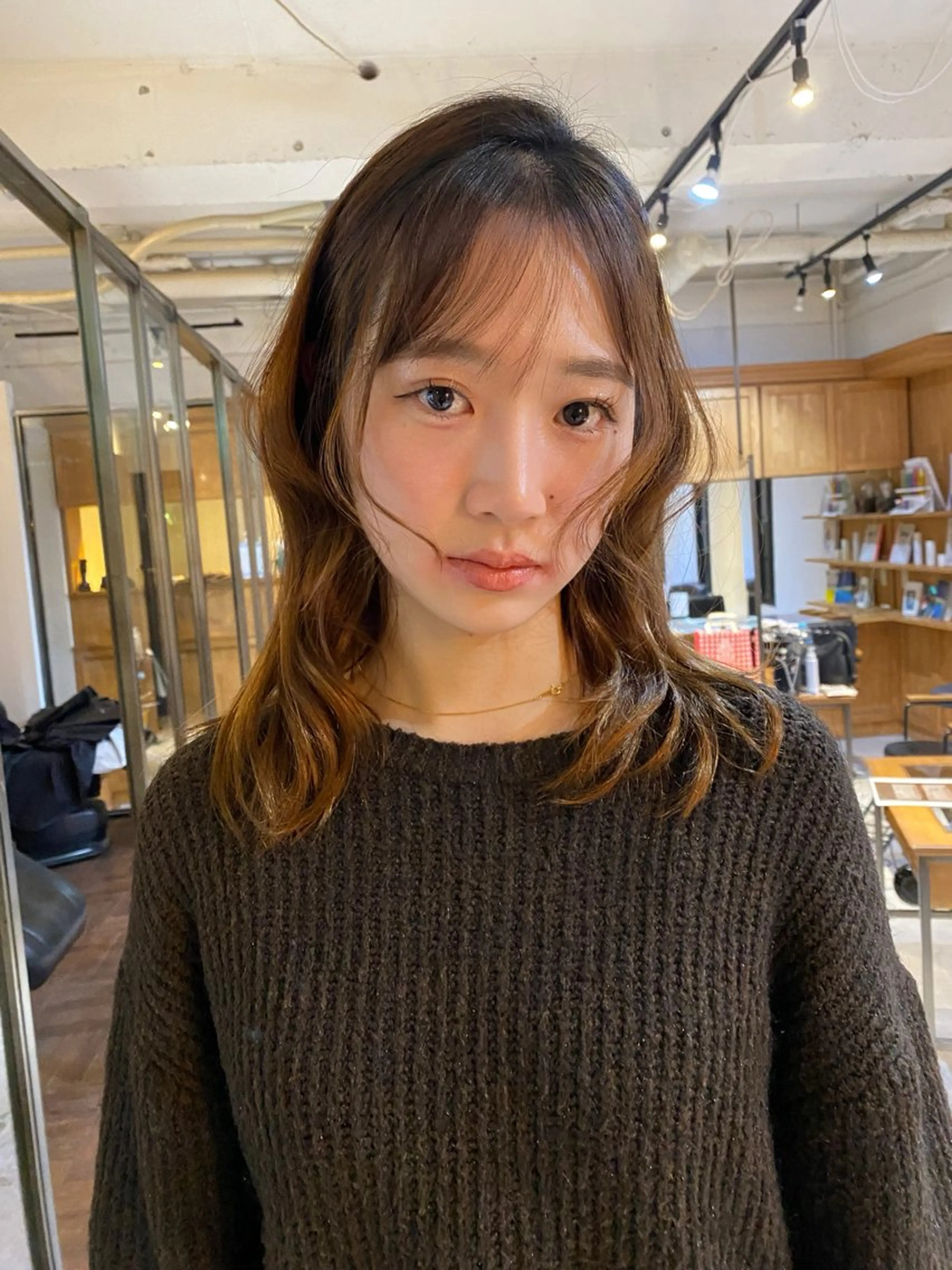 ミディアム FERIA 緑地公園 ⭐️伏田愛奈⭐️のヘアスタイル