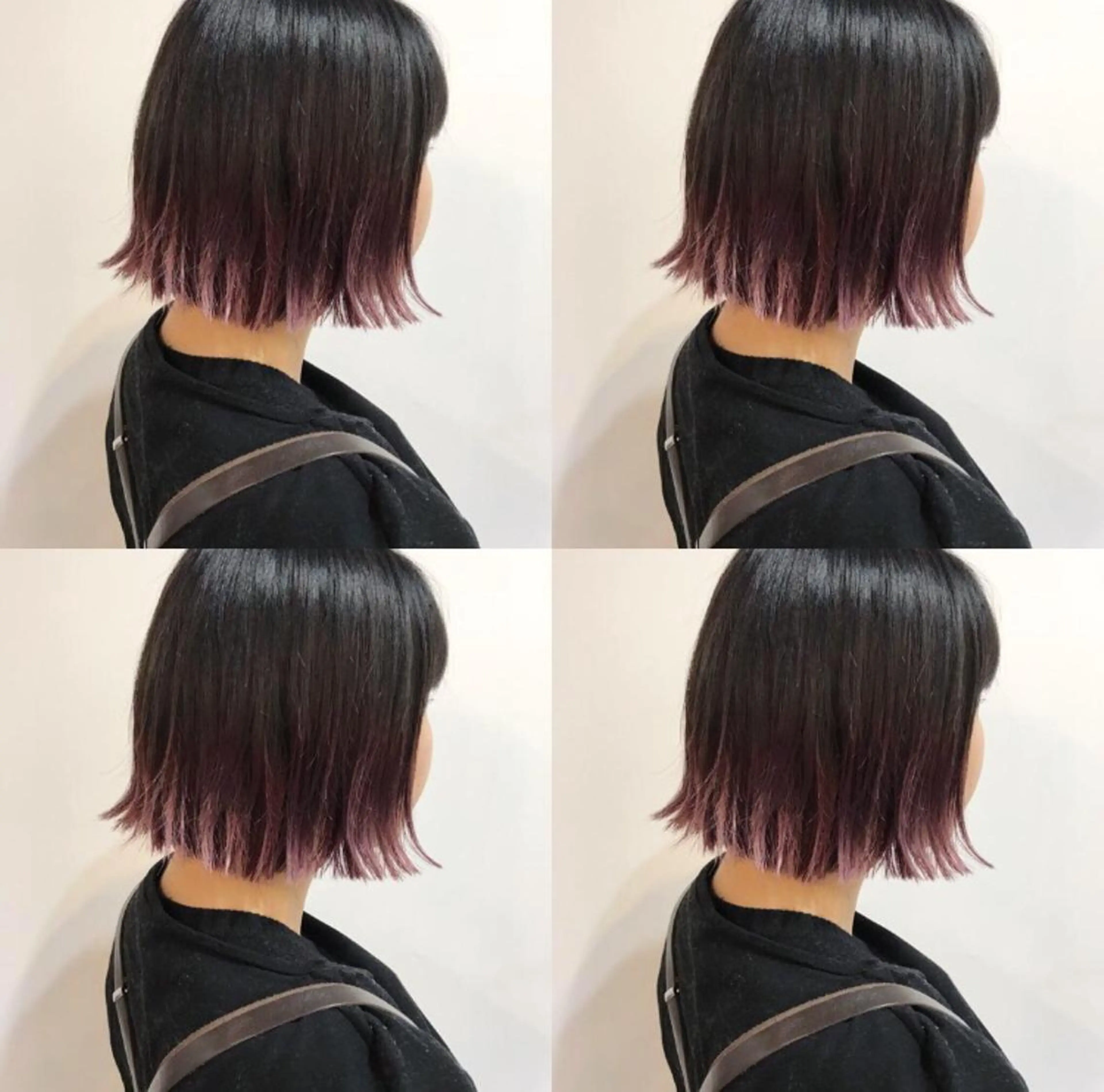 ショート カラー バイオレットカラー カット ヘアカラー トリートメント ワタベ ハヤト/ トップデザイナーのヘアスタイル