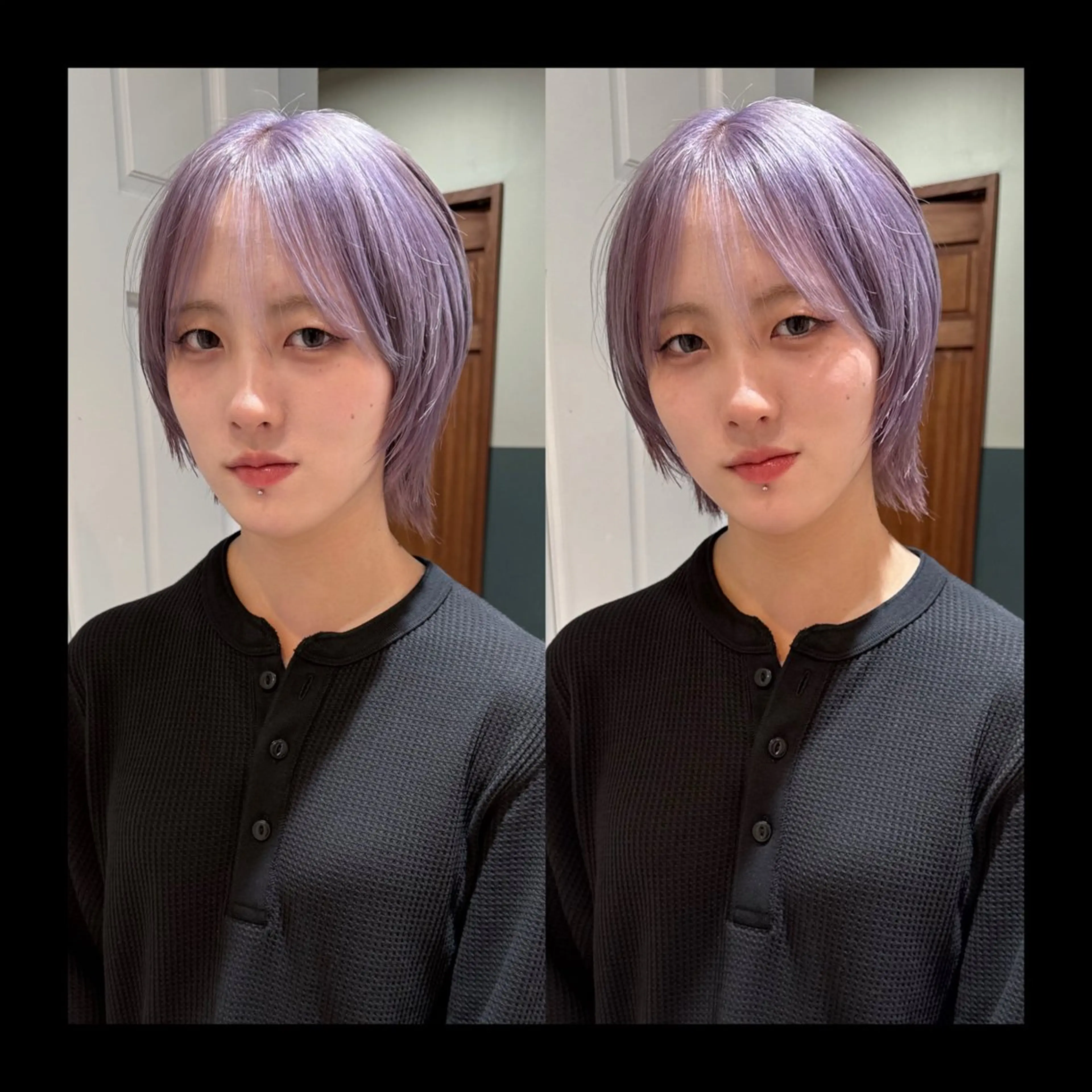 ショート カラー 似合わせカット カット ヘアカラー トリートメント mai / linoah˚✧のヘアスタイル
