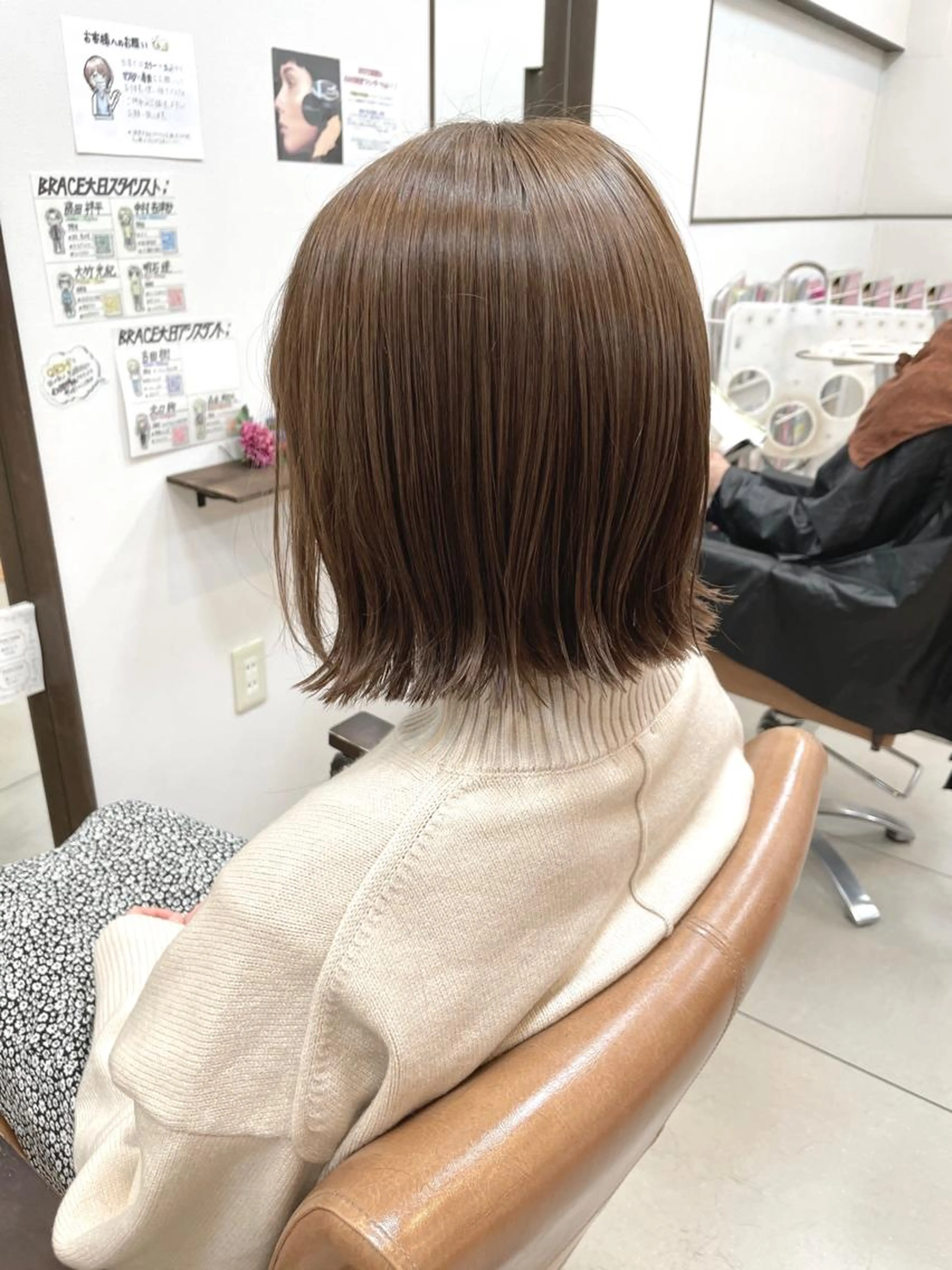 【🏆人気No. 1】似合わせカット+透明感カラーの写真