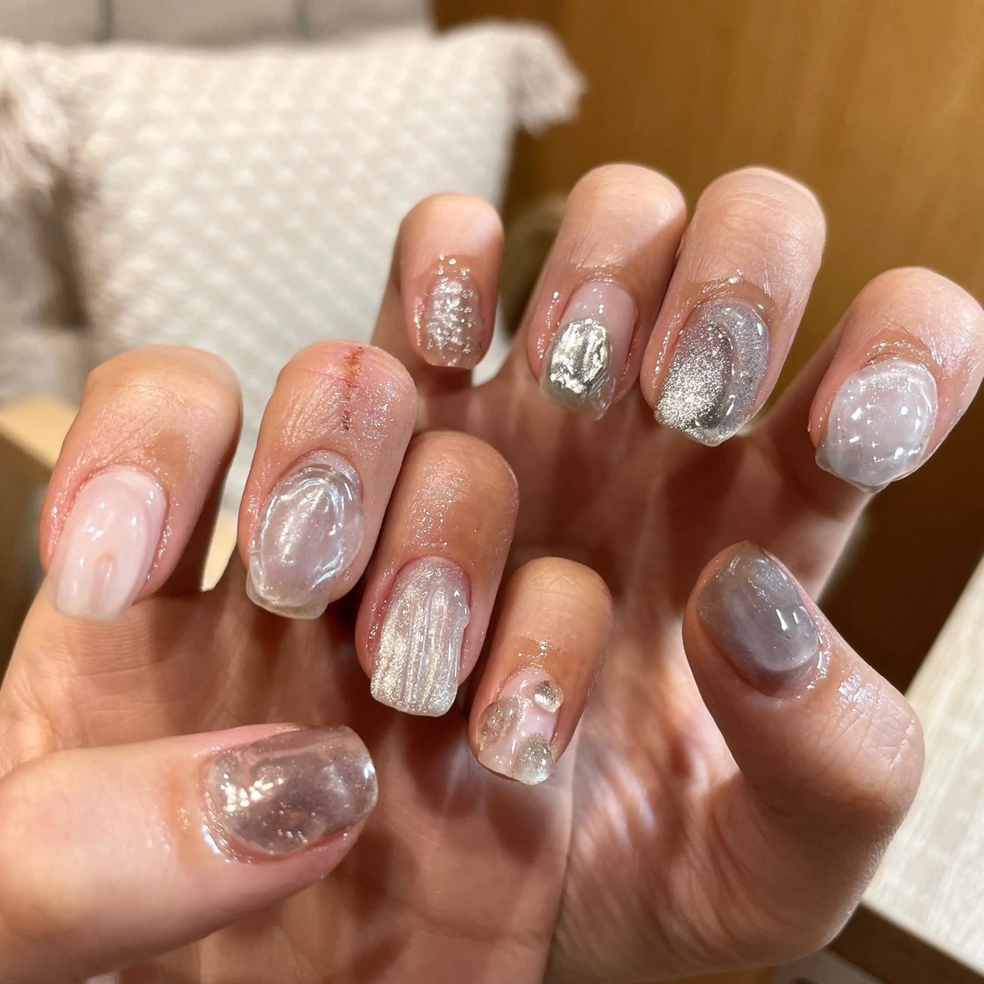 ネイル liberté🫧 新小岩のネイルデザイン