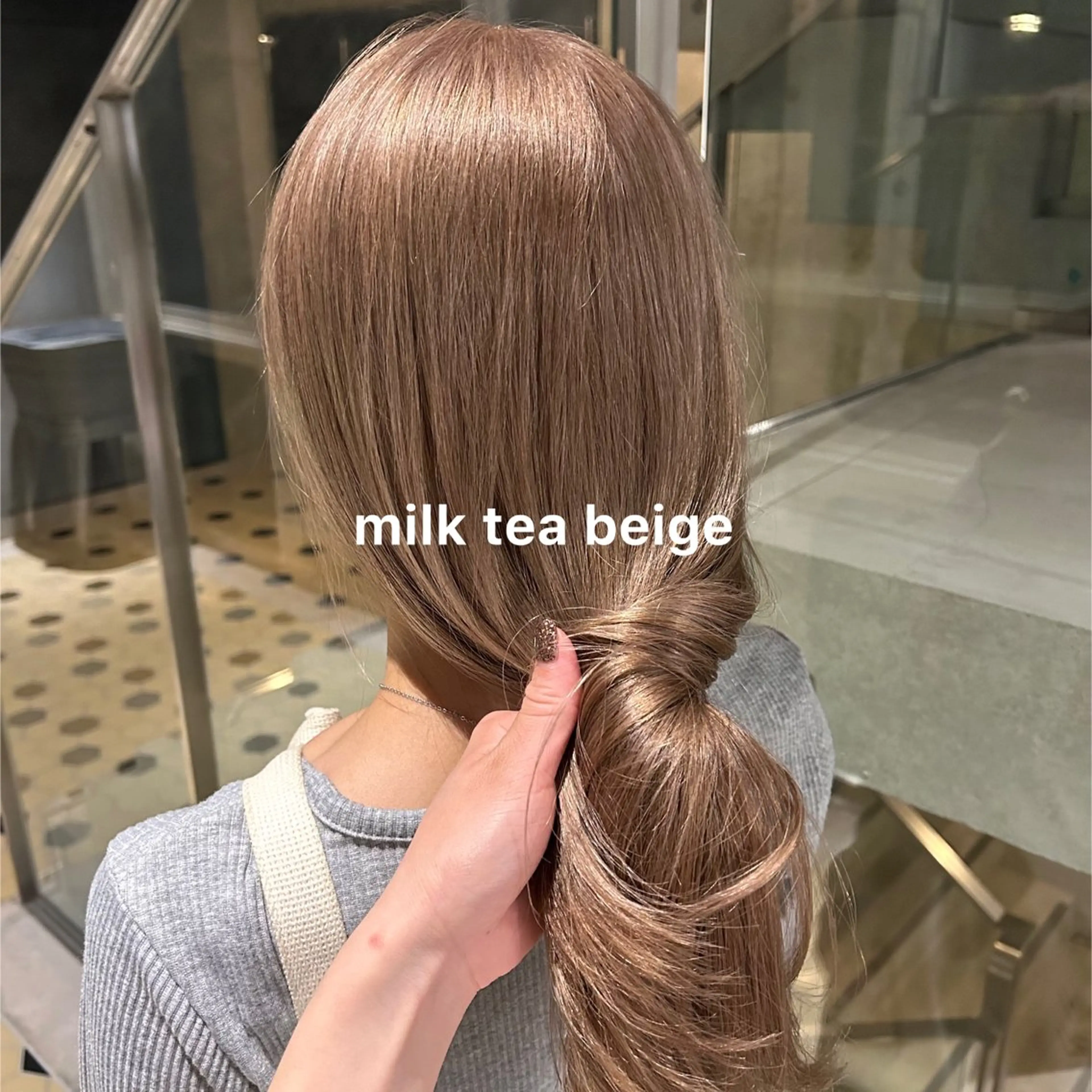 カラー ヘアカラー トリートメント 暖色カラー推し/ トヤエリコのヘアスタイル