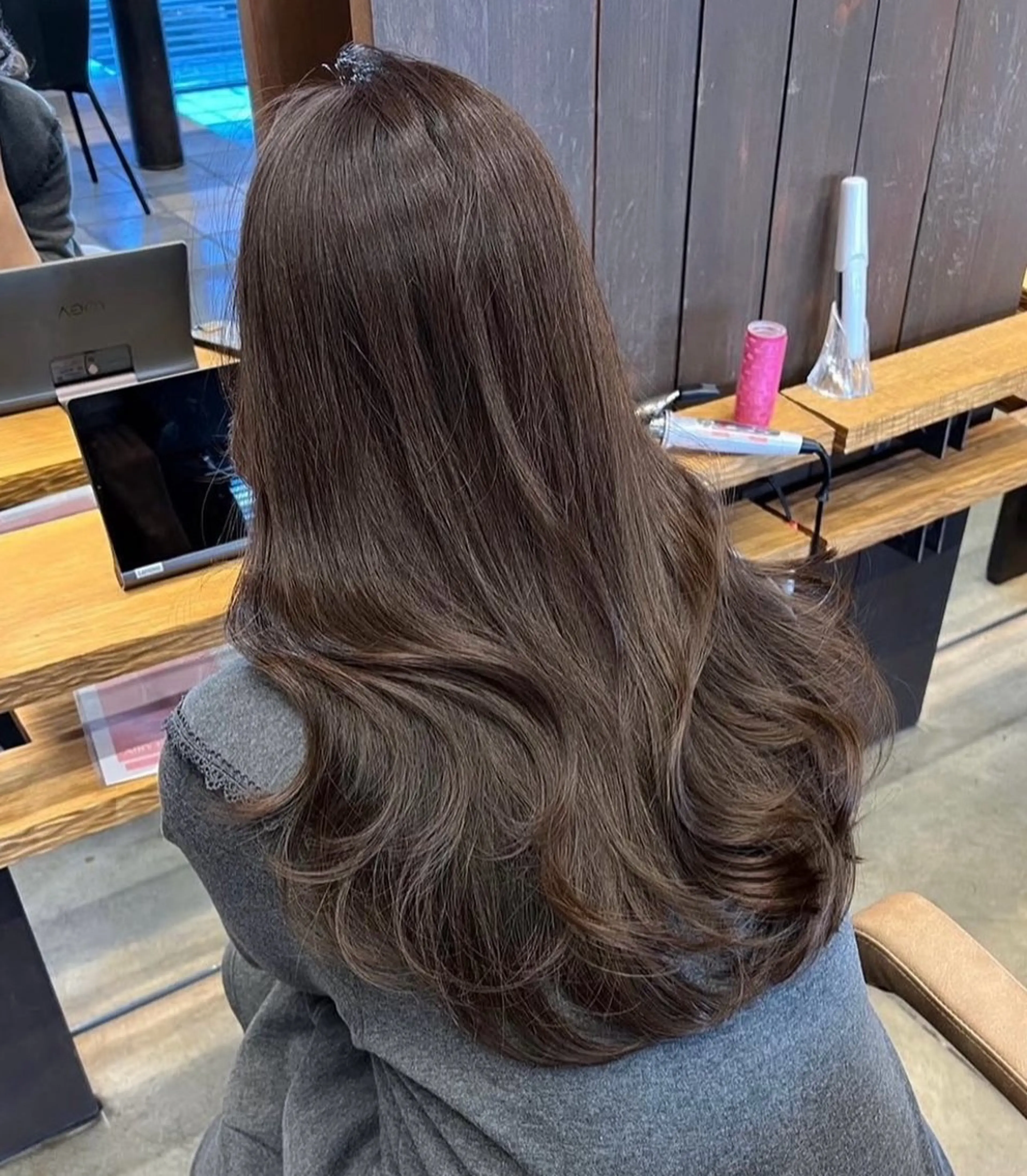 透明感カラー🍀︎＋内部補修トリートメント🫧の写真