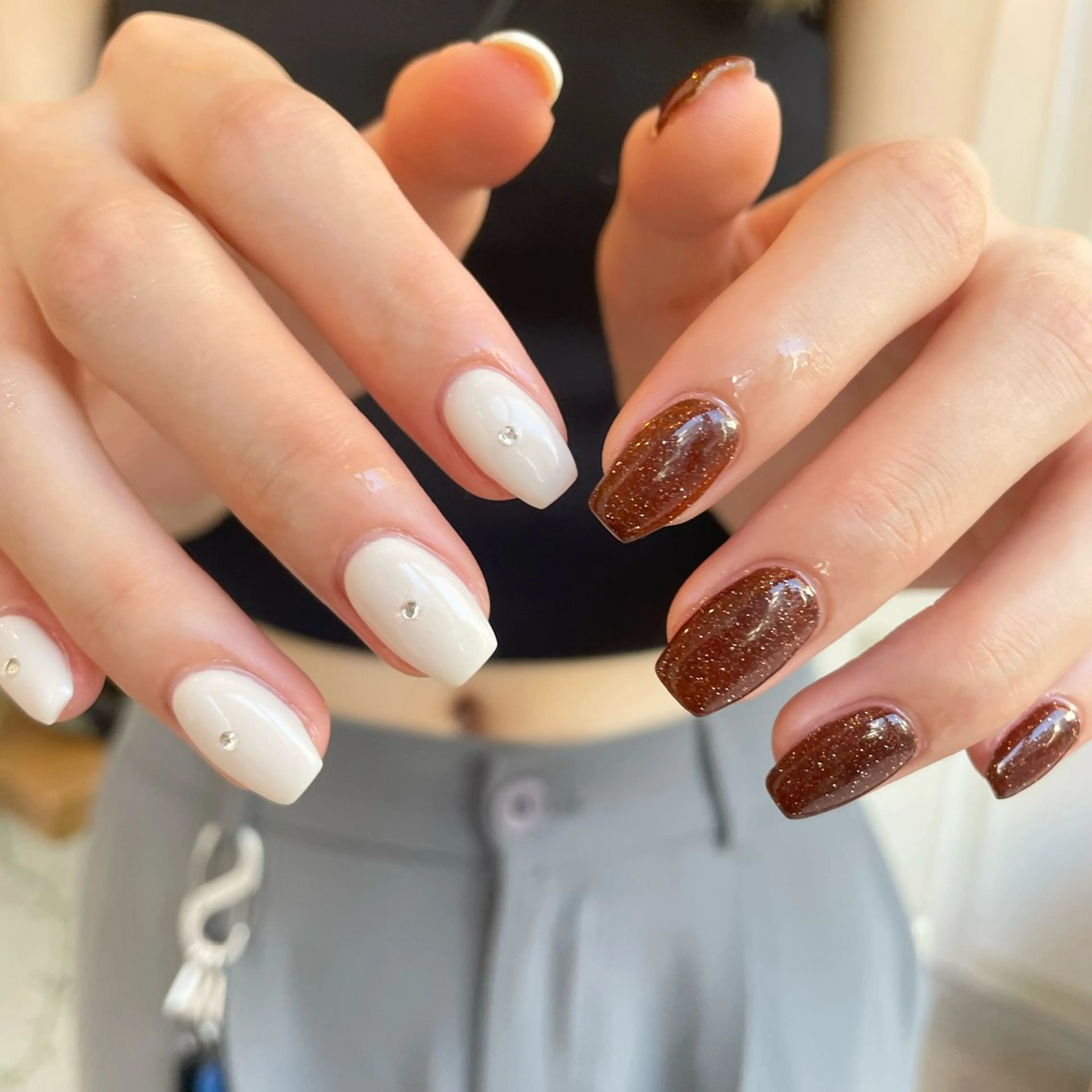 ネイル diar blue 🩵ayanaのネイルデザイン