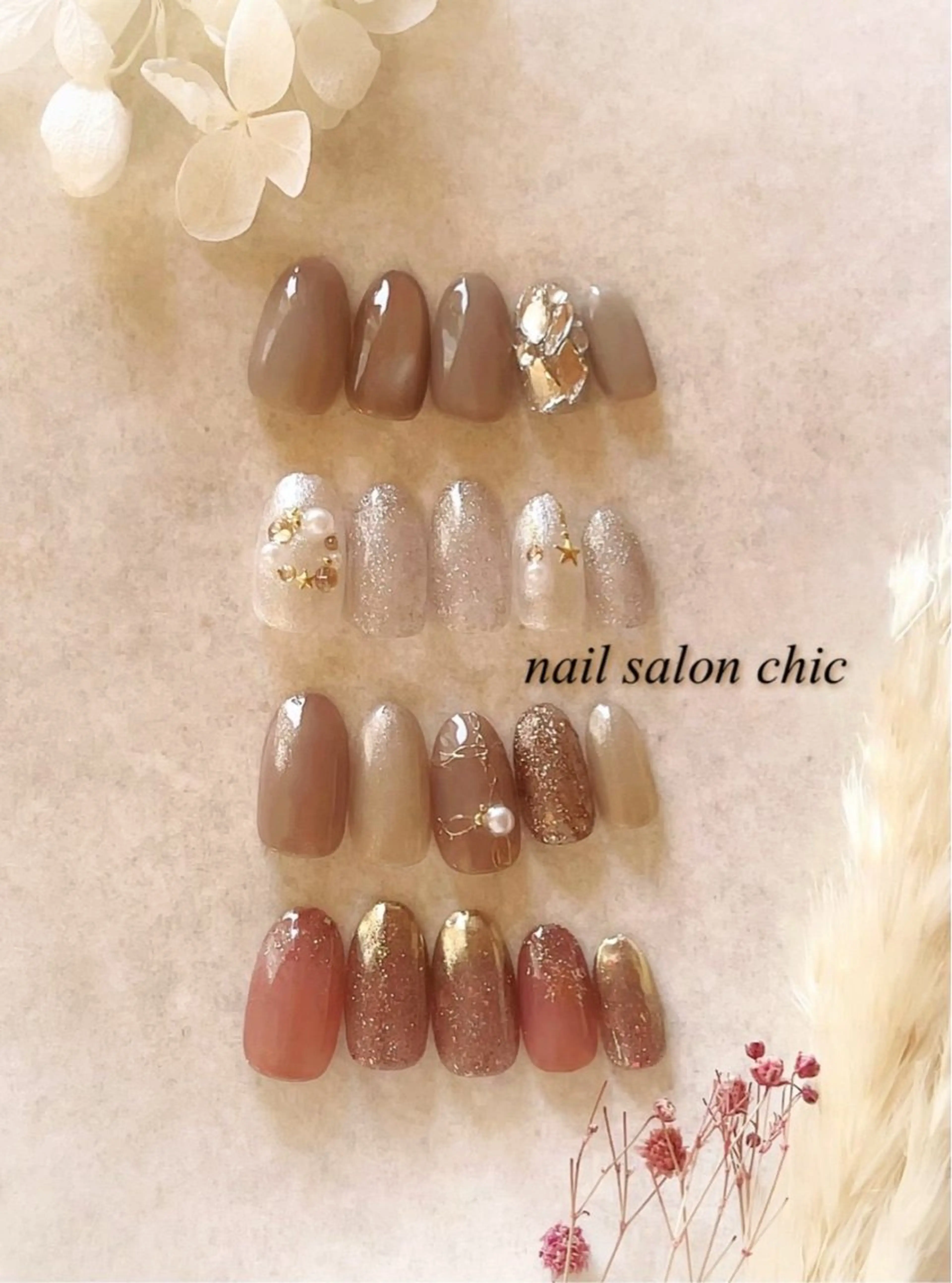 ネイル ハンドネイル nail salon chicのネイルデザイン