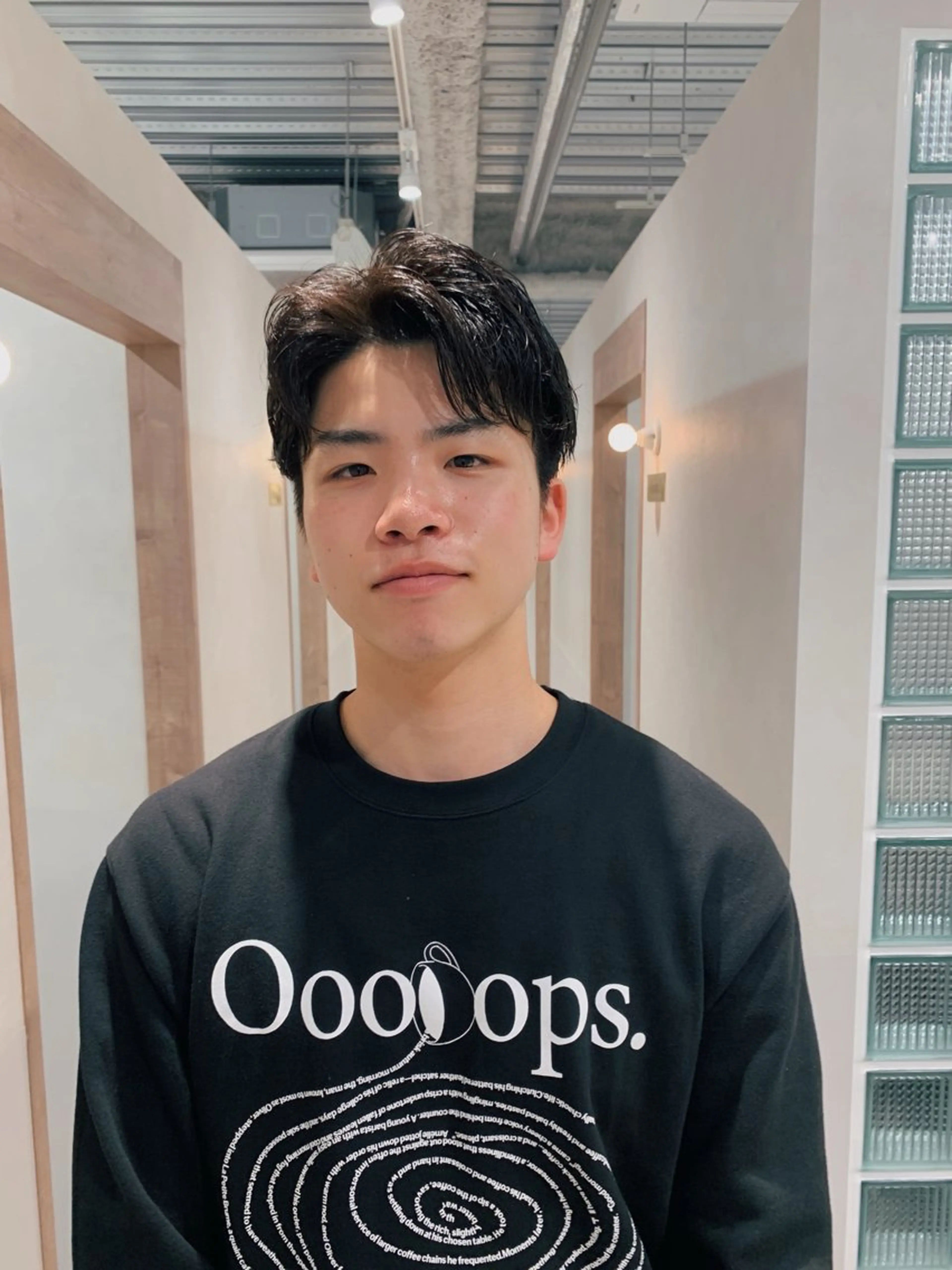 パーマ メンズ メンズパーマ/メンズ カット 田中気理真のヘアスタイル