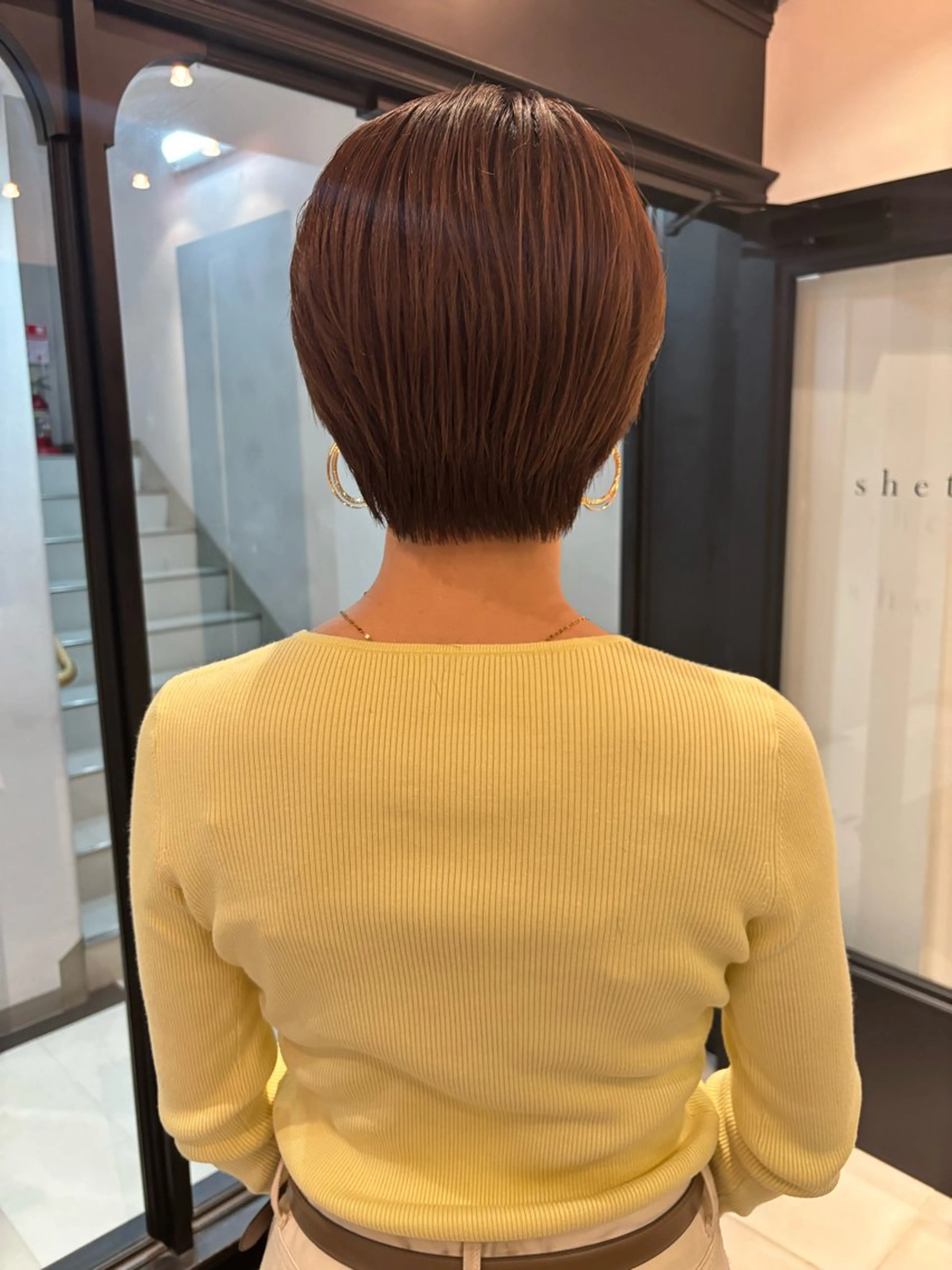 ショート riria/ボブ /透明感カラー🎀のヘアスタイル