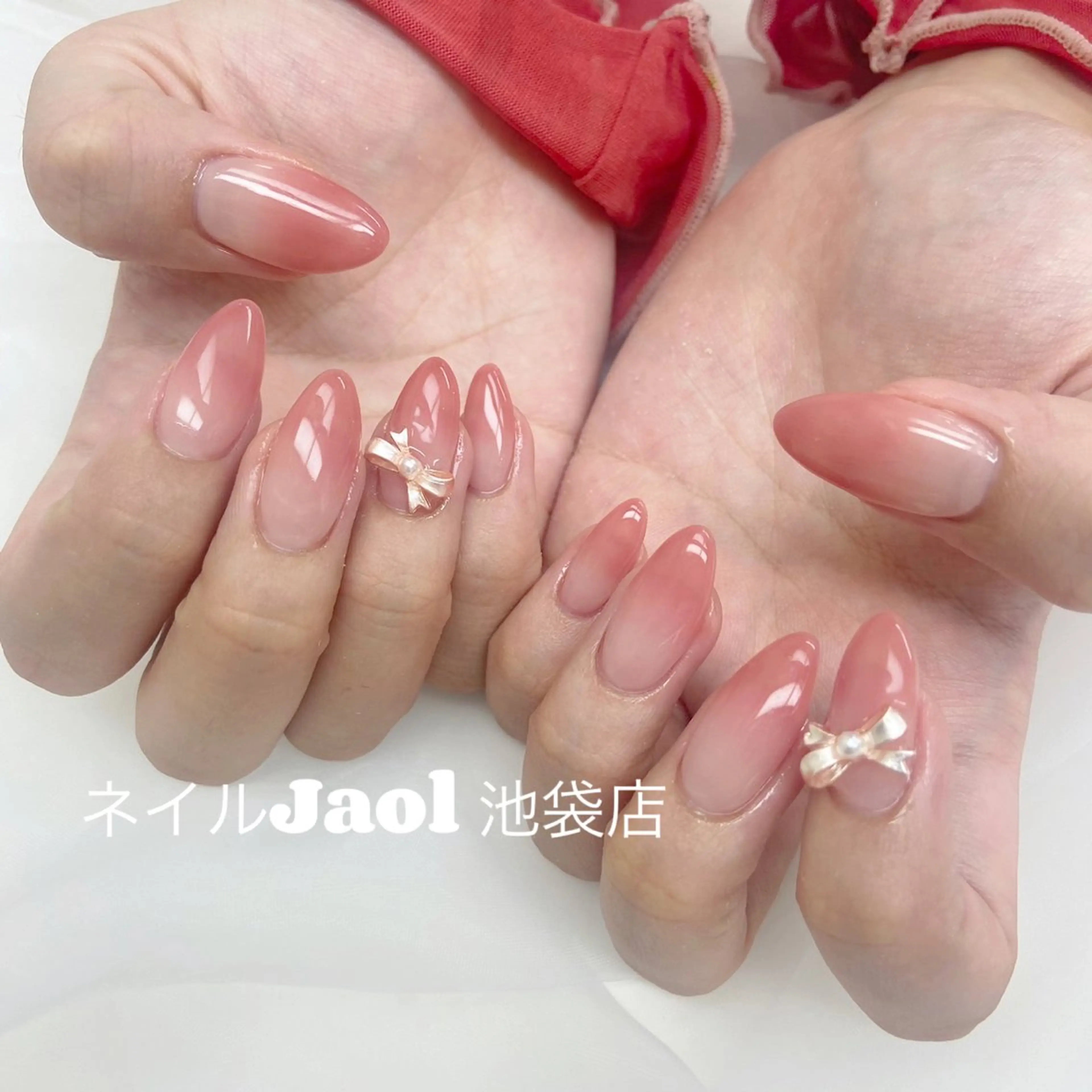 ミディアム ハンドネイル ネイルJaol 池袋のネイルデザイン