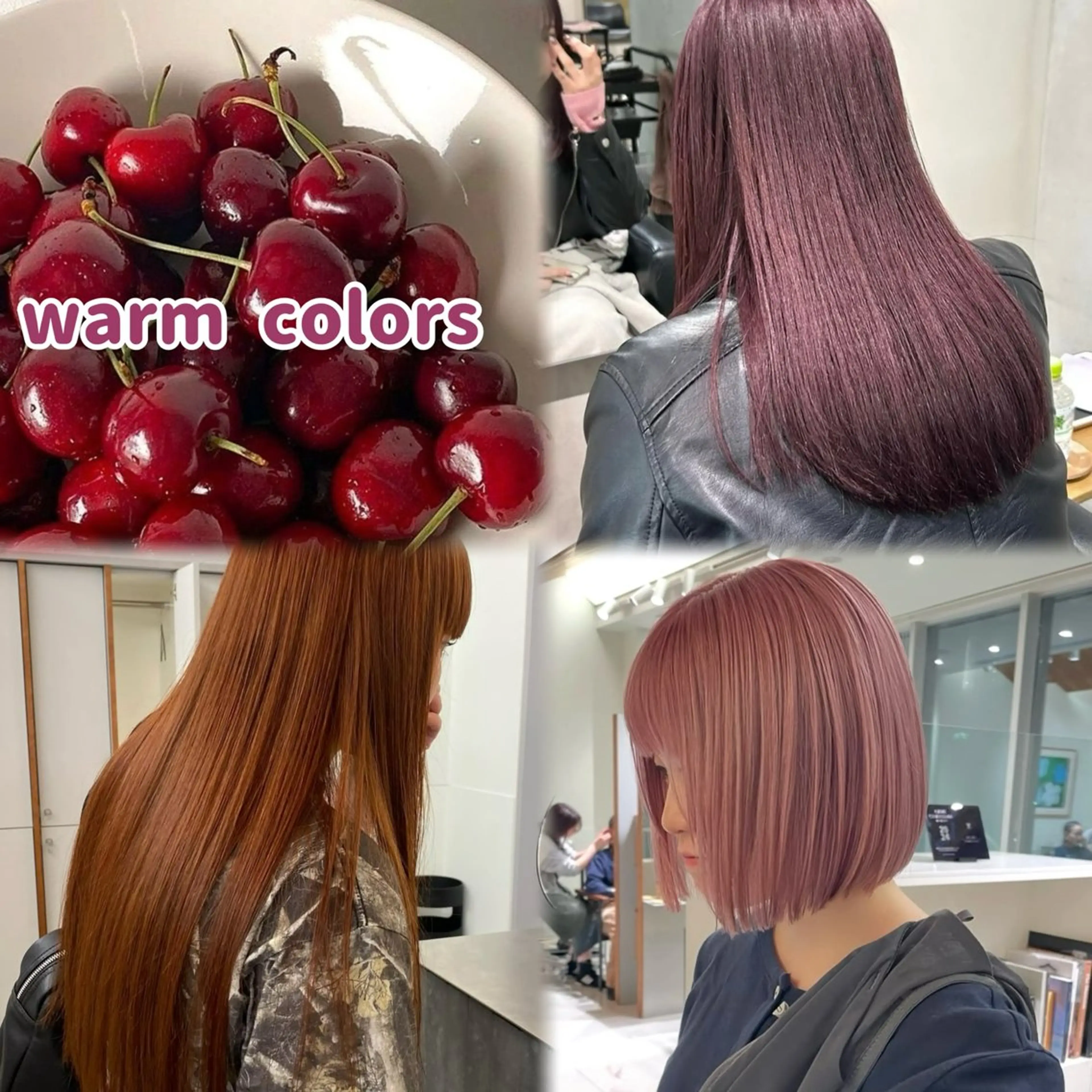 ミディアム カラー ヘアアレンジ 透明感カラー 顔まわりレイヤー 髪質改善 韓国風ヘア レイヤーカット カット 似合わせレイヤー ＆美髪縮毛矯正のヘアスタイル