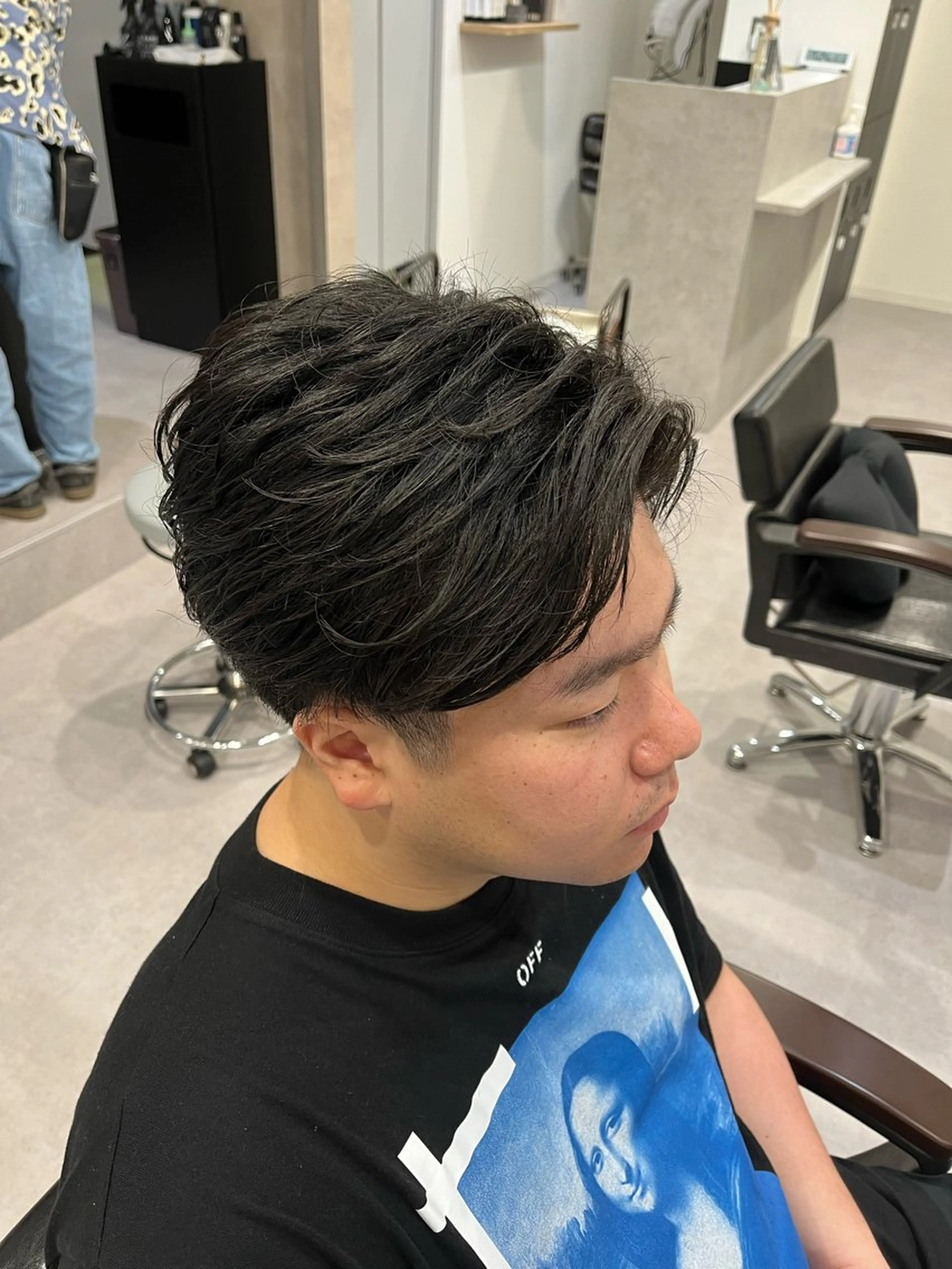 ミディアム メンズ 髙栁 航太の眉毛・アイブロウイメージ