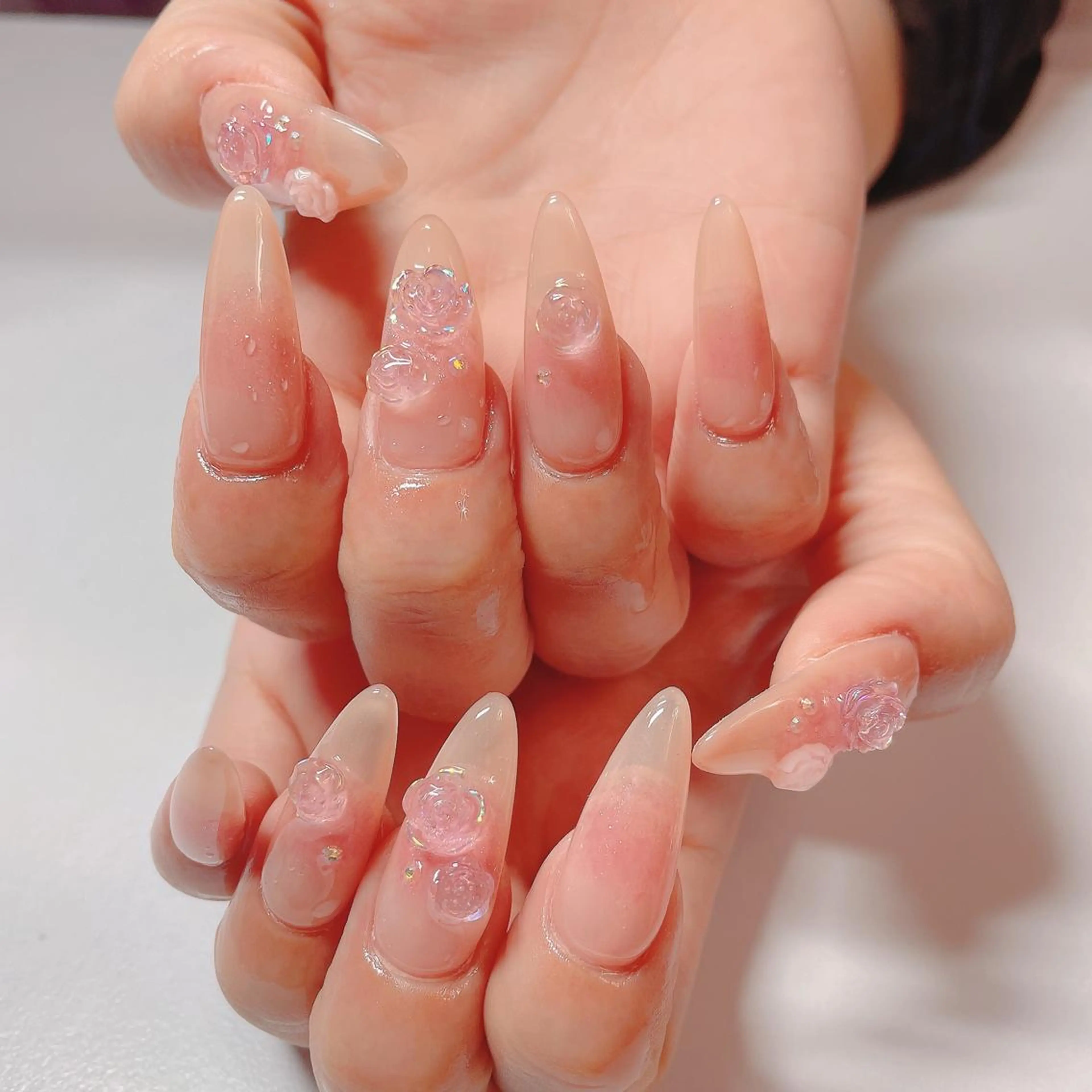 ネイル ハンドネイル ハンドケア パラジェル💅 オフ無料Pi.Harのネイルデザイン