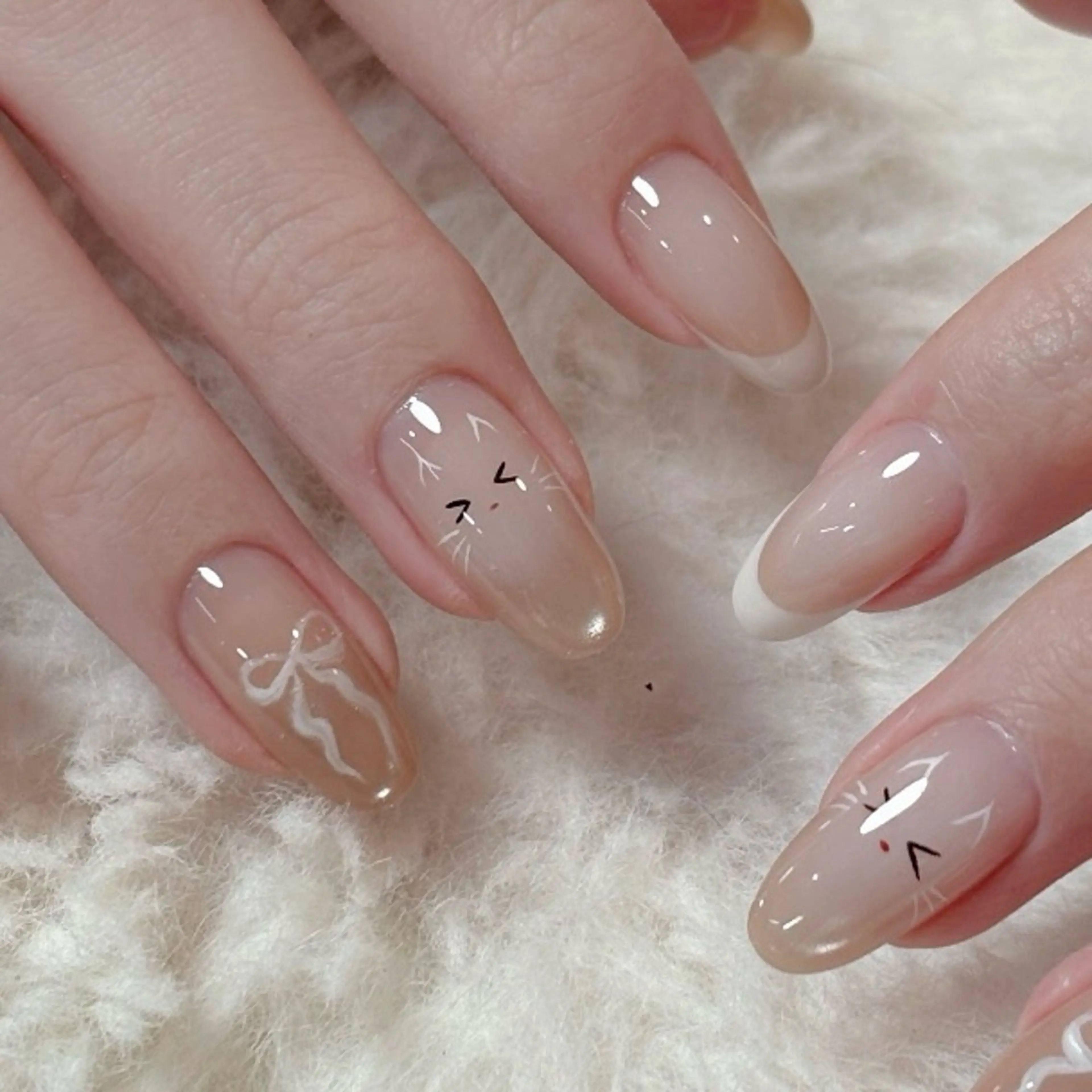 ネイル ハンドネイル ハンドケア sunnynail 小桃のネイルデザイン