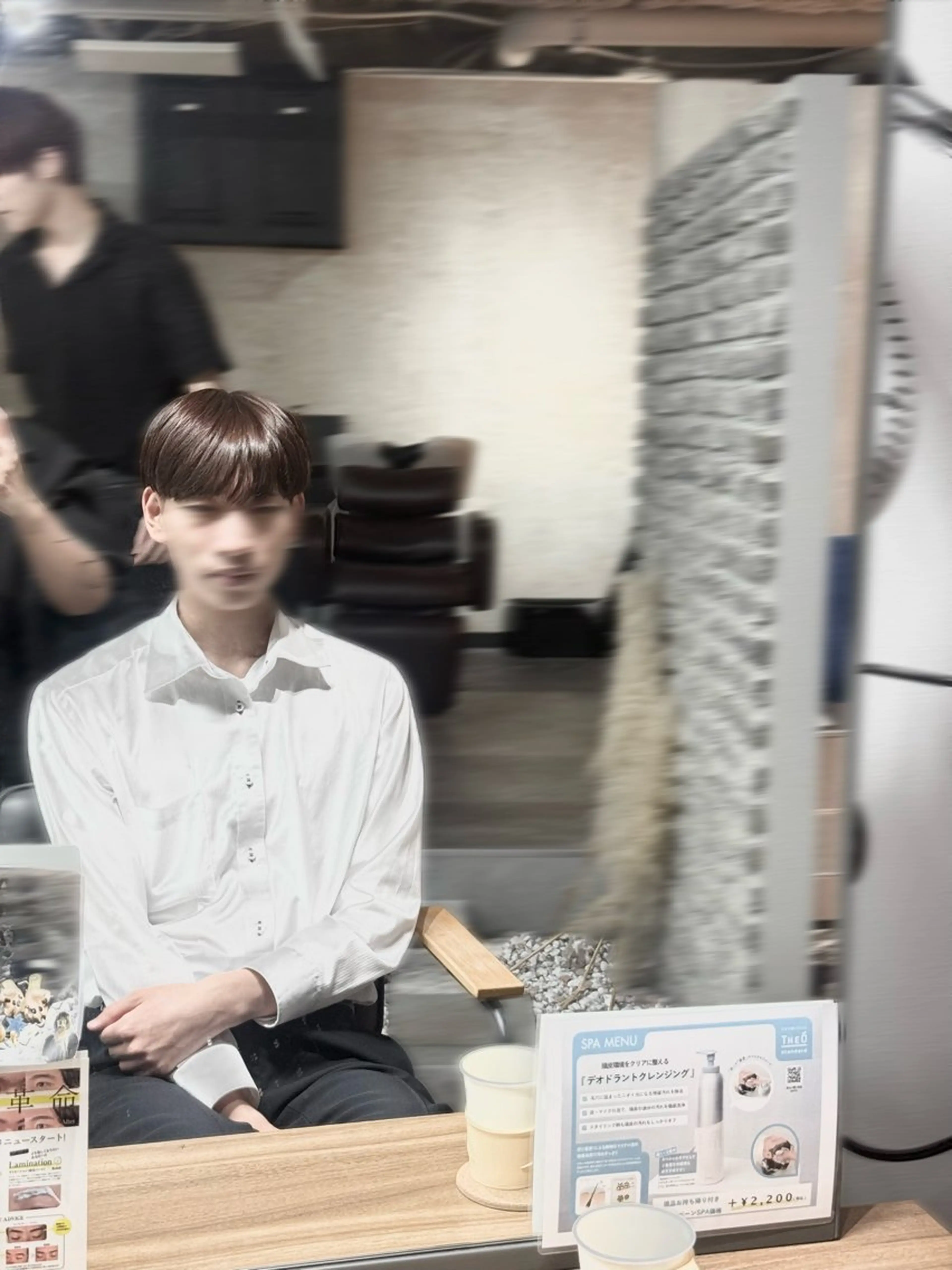 カラー メンズ マッシュ 澤 海翠のヘアスタイル