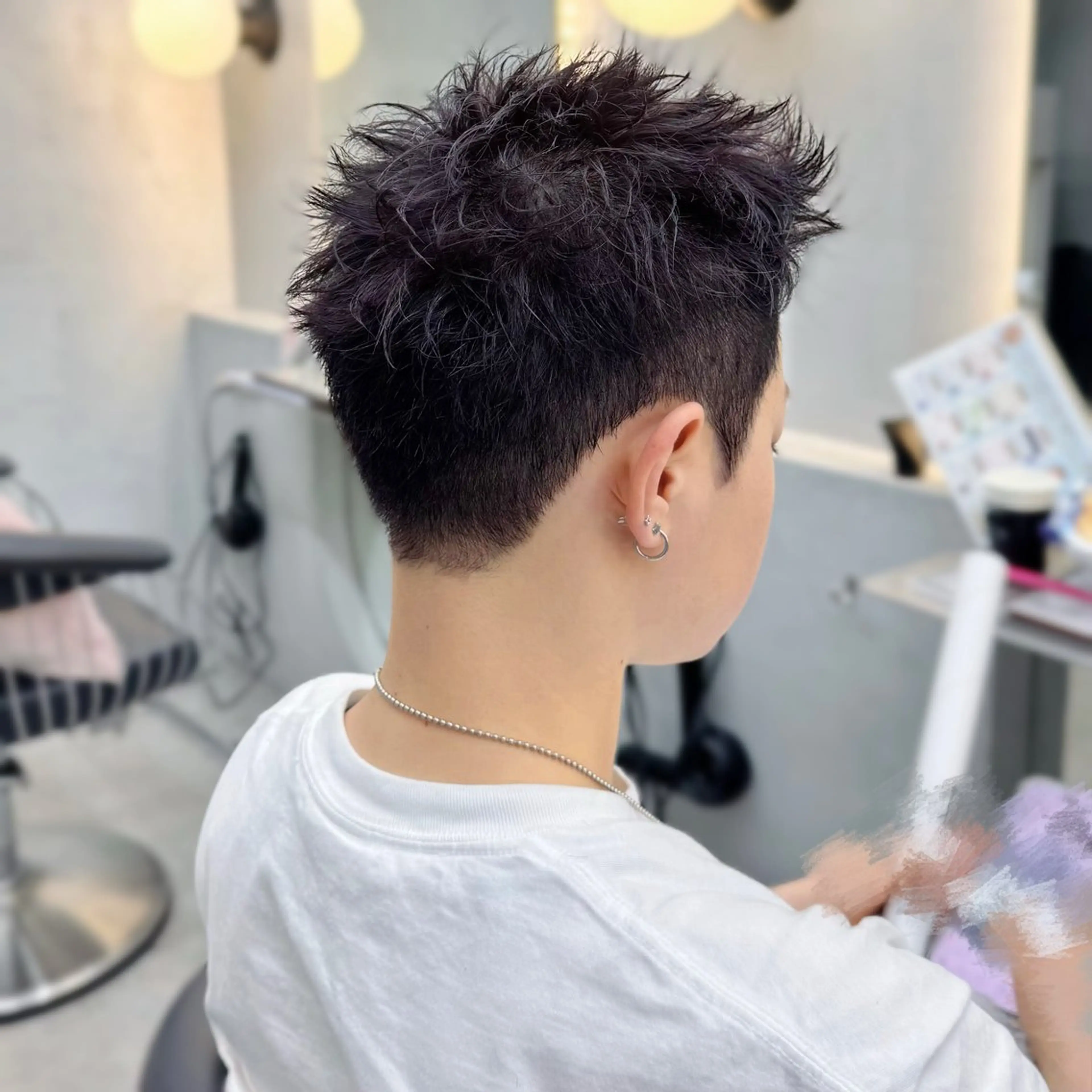カラー みさい 北千住のヘアスタイル