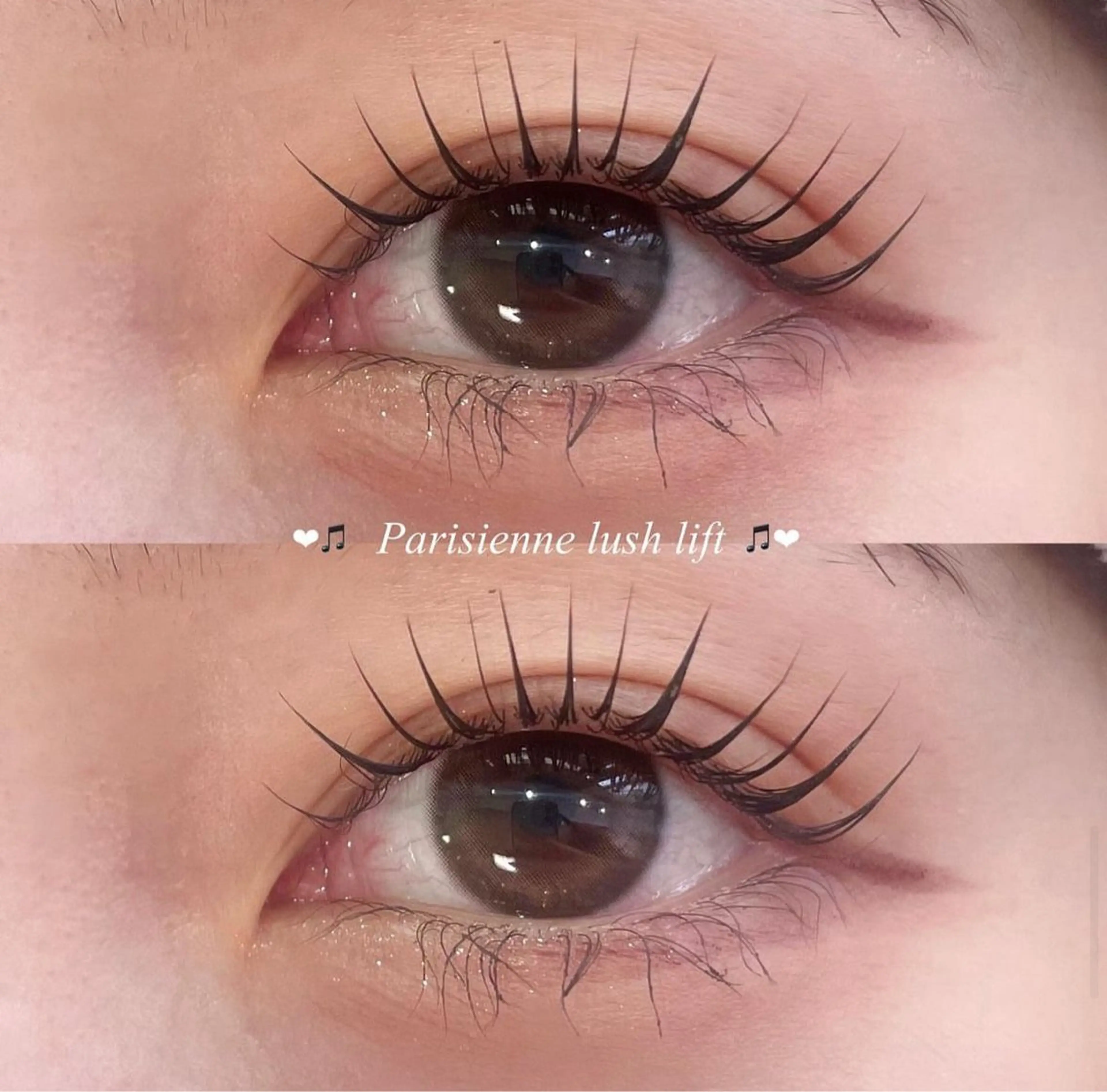 マツエク・マツパ パリジェンヌラッシュリフト マツパ 𝗲𝗶𝗴𝗵𝘁 rika ♡のマツエク・マツパデザイン