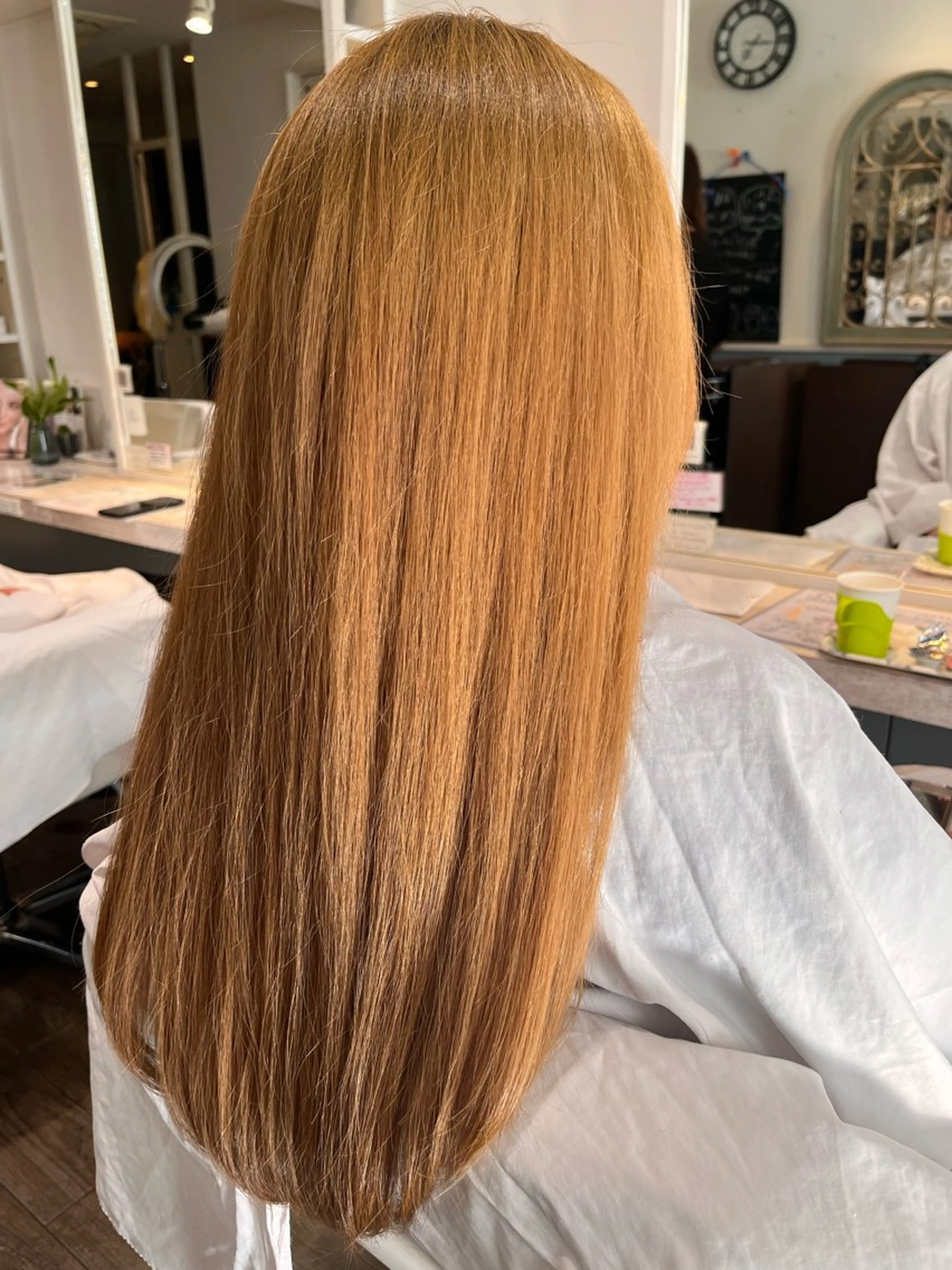 ロング 福本 好子のヘアスタイル