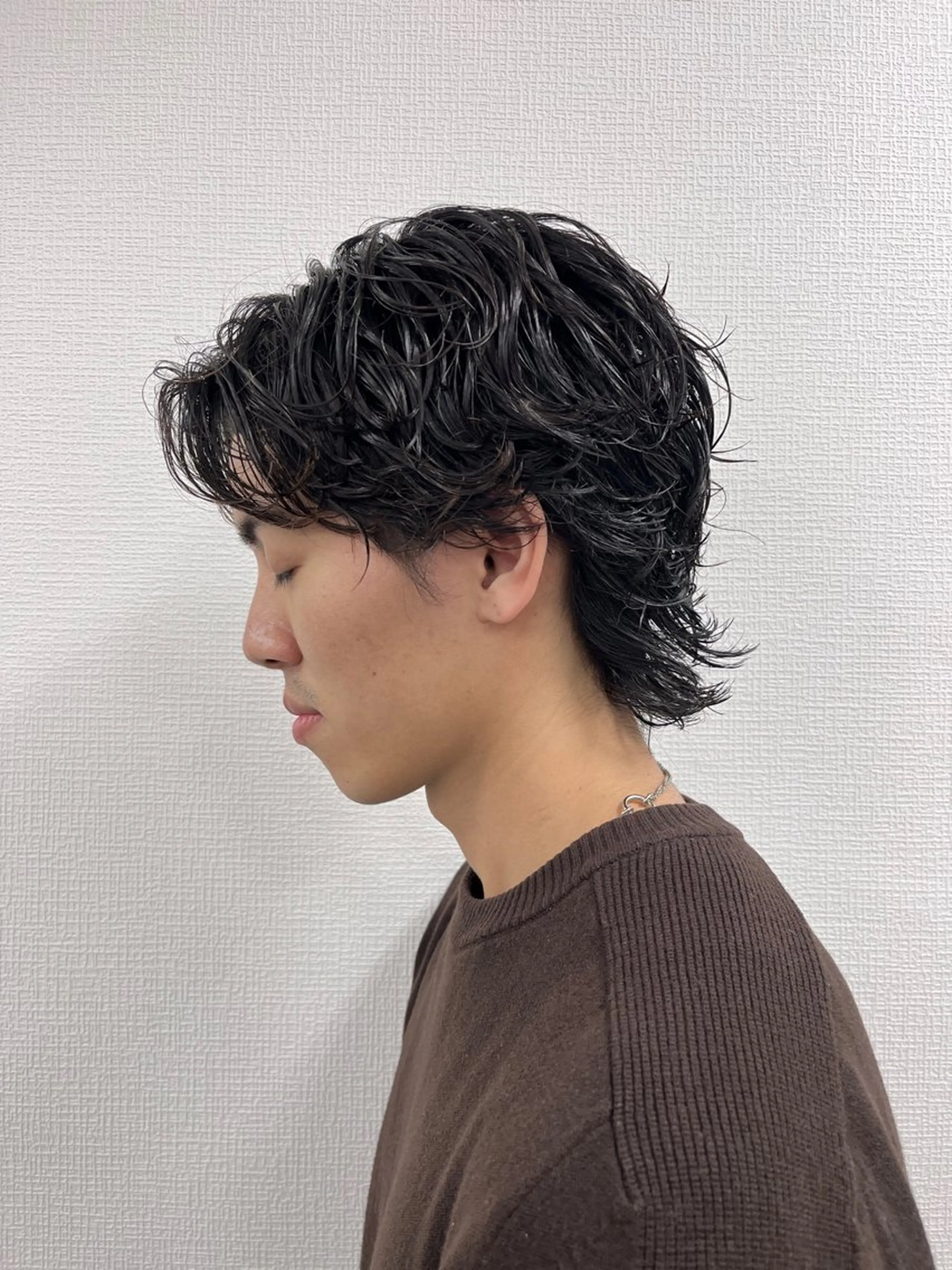 ショート カラー パーマ メンズ カット パーマ ヘアセット 🔥メンズ 特化🔥菊水皐暉🔥のヘアスタイル