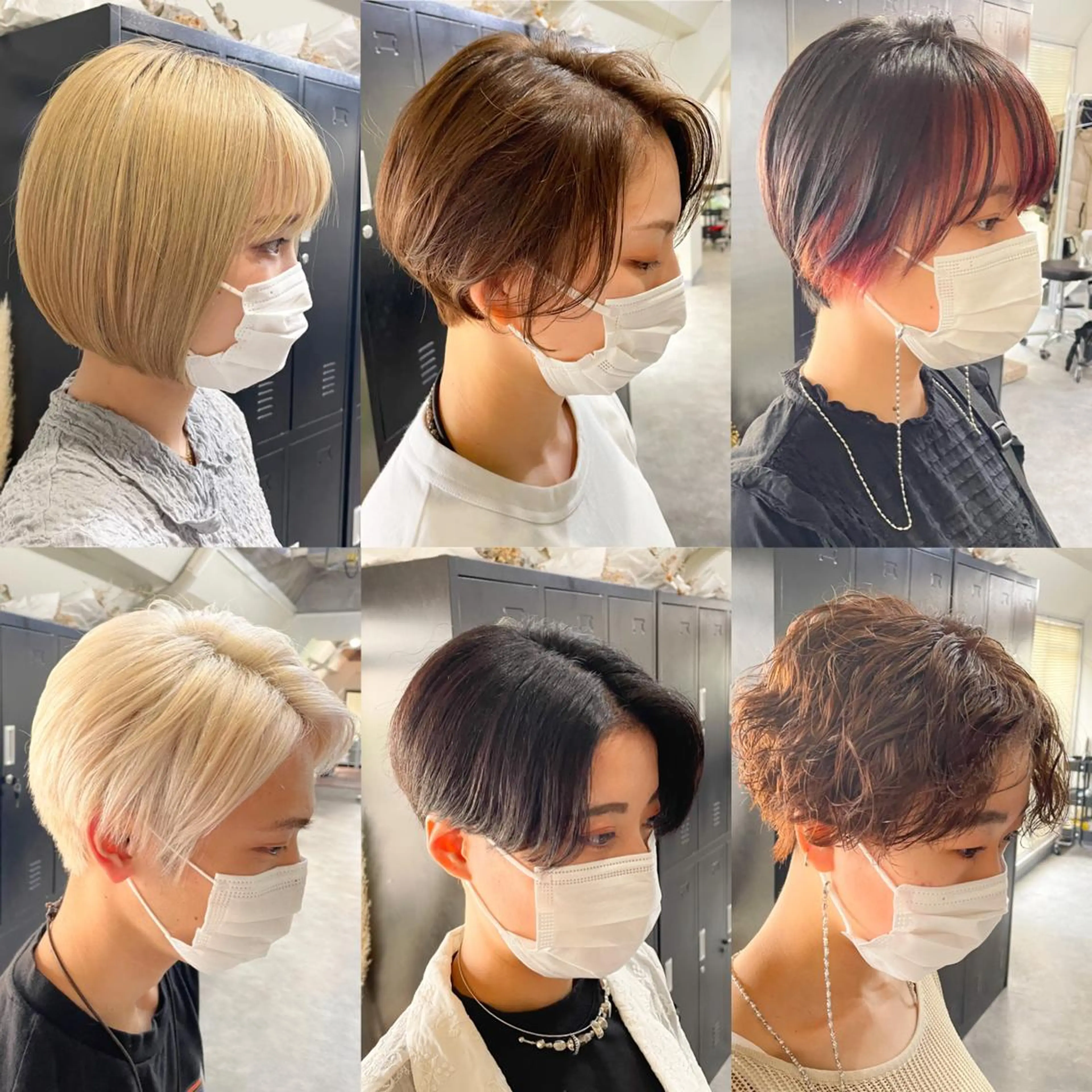 ショート カラー パーマ ヘアアレンジ メンズ キッズ ネイル マツエク・マツパ 切りっぱなしボブ メンズバレイヤージュ メンズハイライト メンズハイトーン メンズインナーカラー 大人スタイル 太田のヘアスタイル