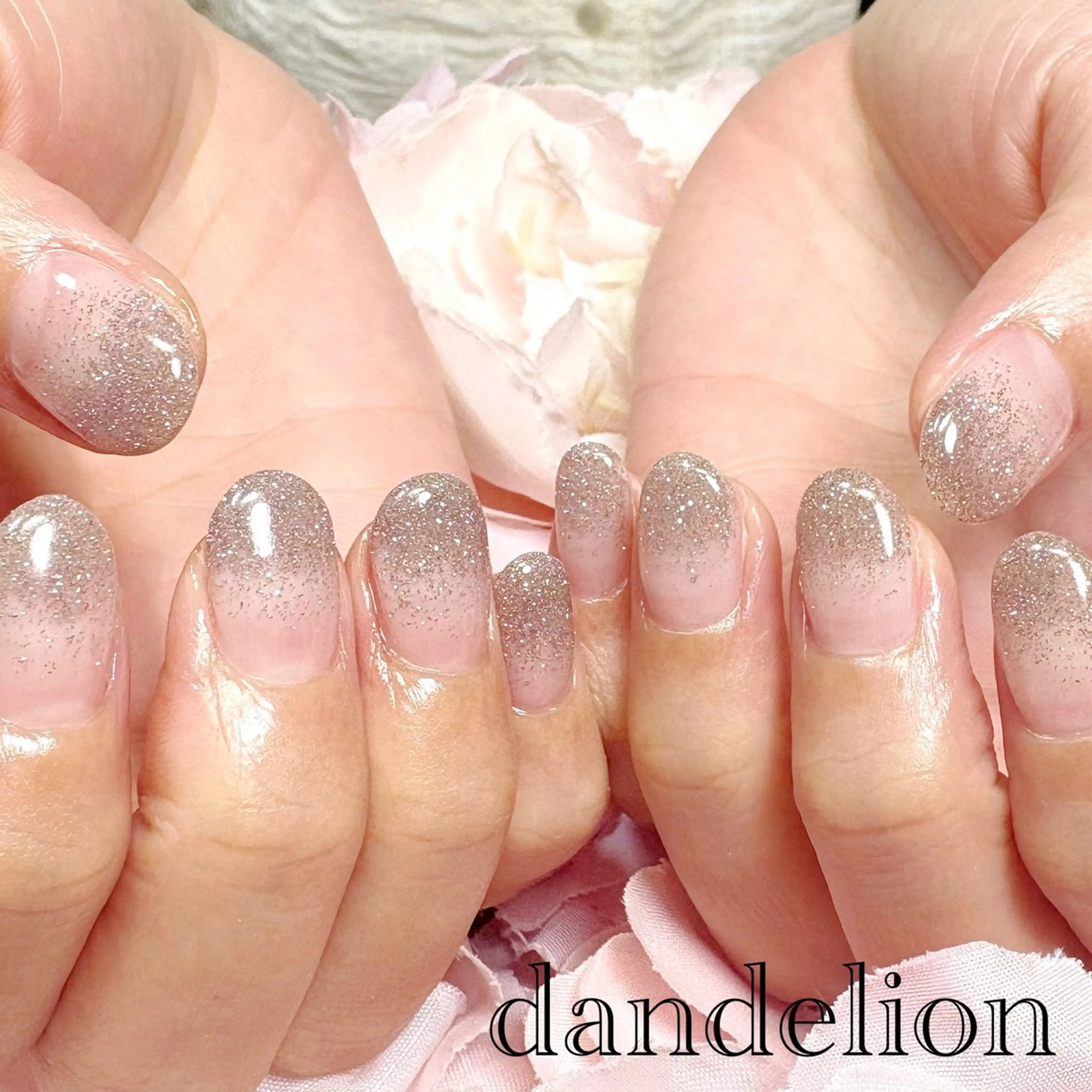 ネイル ハンドネイル ハンドケア dandelion ダンデライオンのネイルデザイン