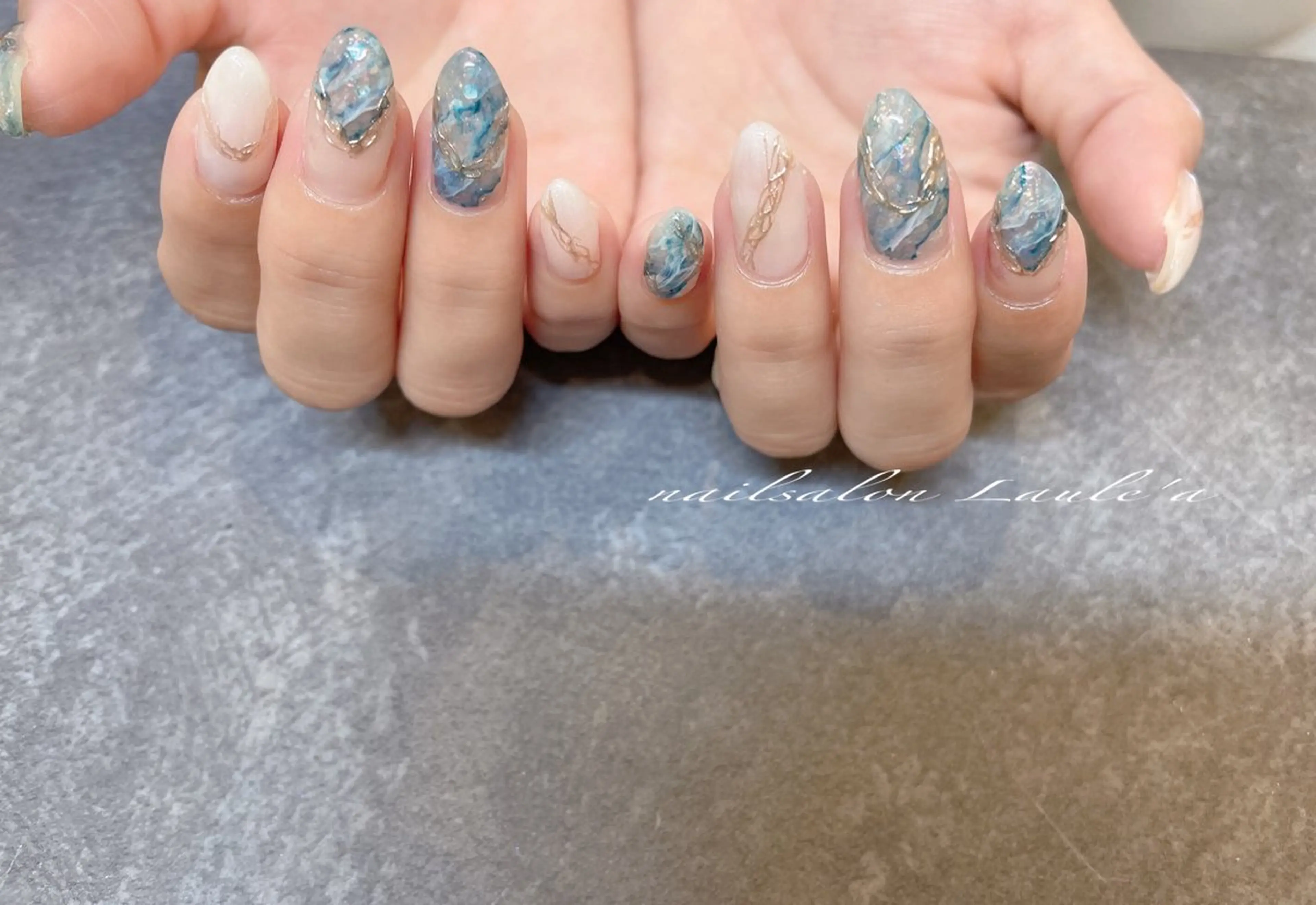 ネイル ハンドネイル nailsalon Laule'aのネイルデザイン