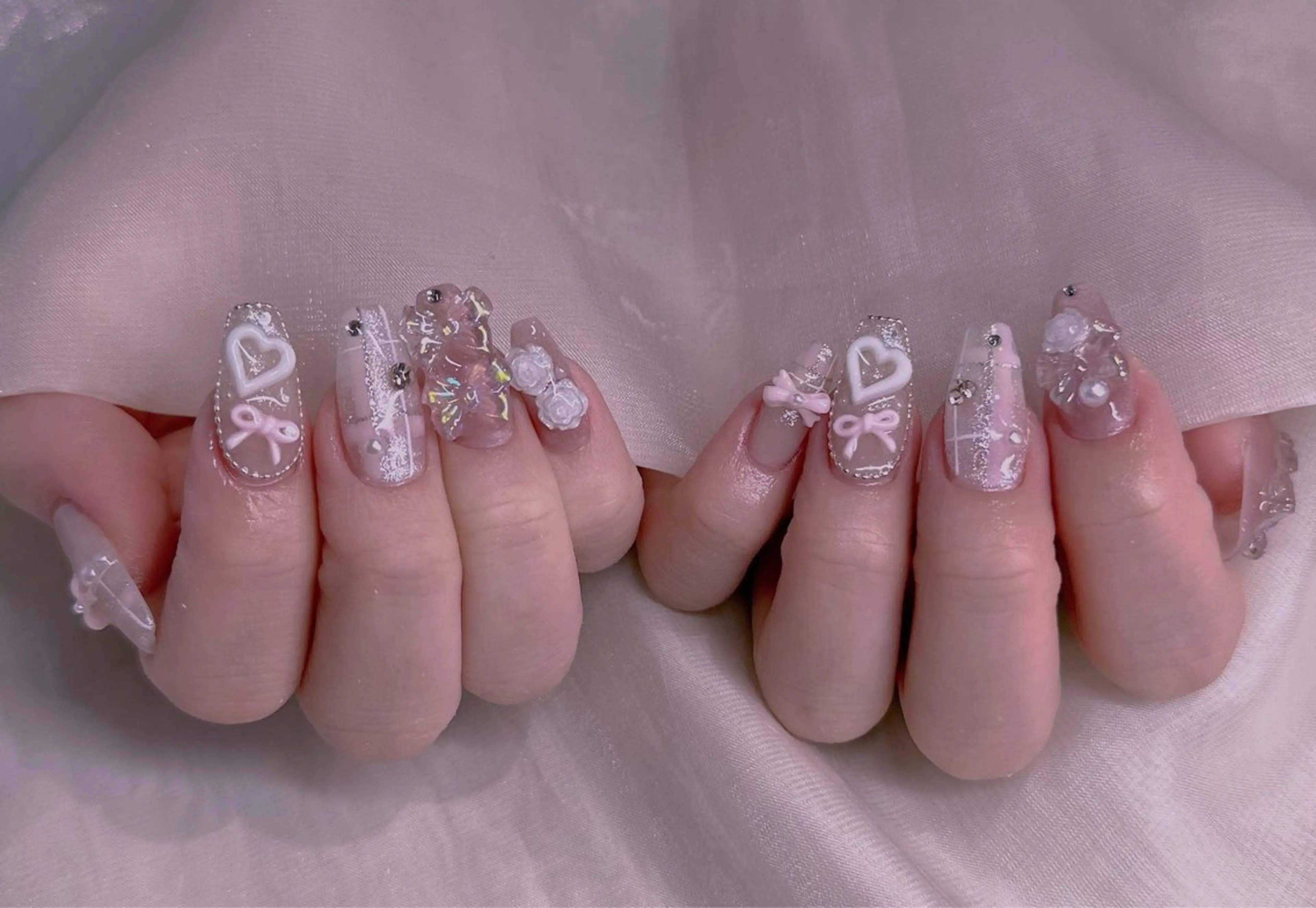 ネイル 長さだし専門店 M2　rikaのネイルデザイン