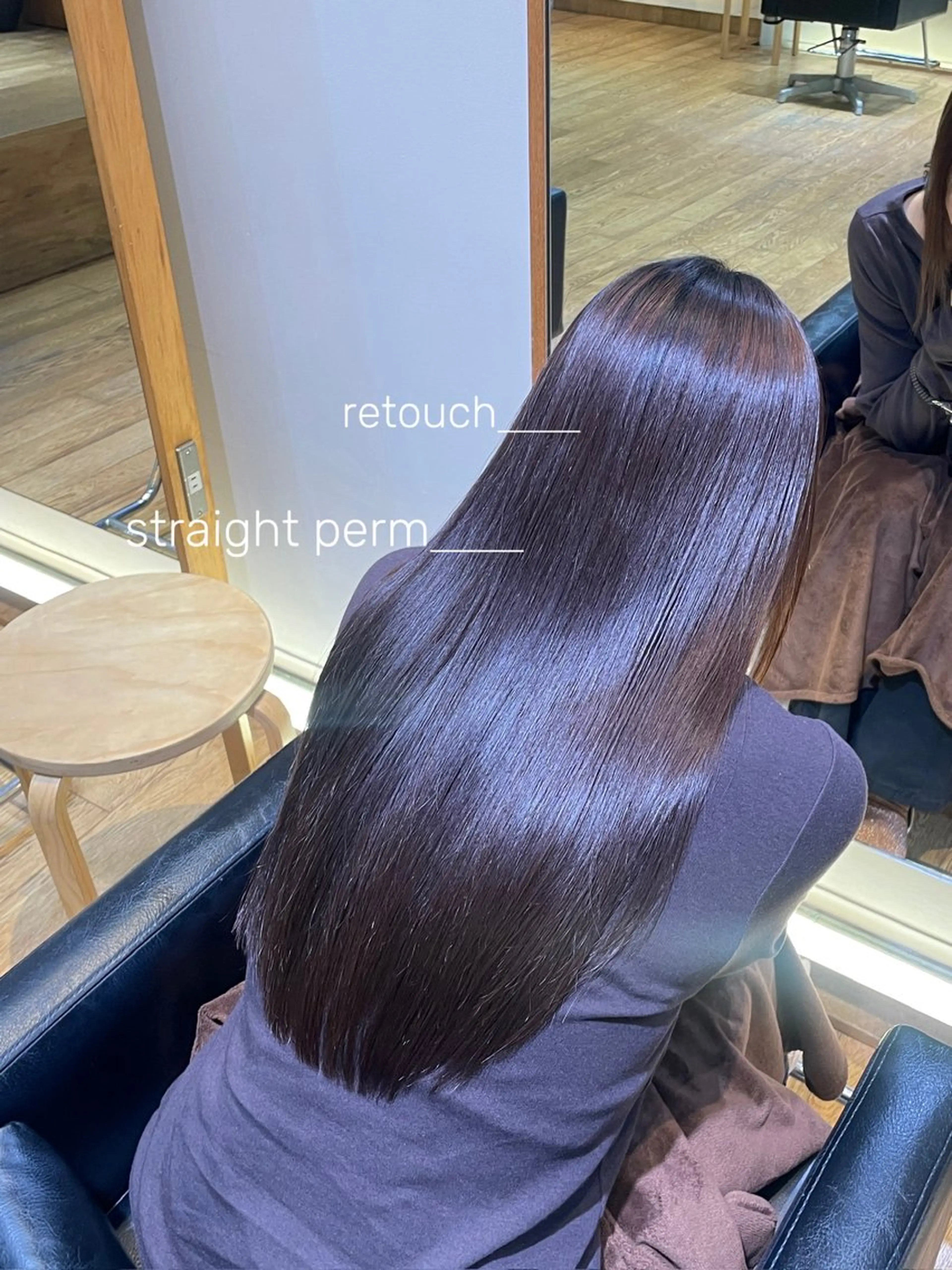 ロング パーマ 縮毛矯正 カット 縮毛矯正 トリートメント 縮毛矯正/レイヤー 🌙児玉光瑠のヘアスタイル