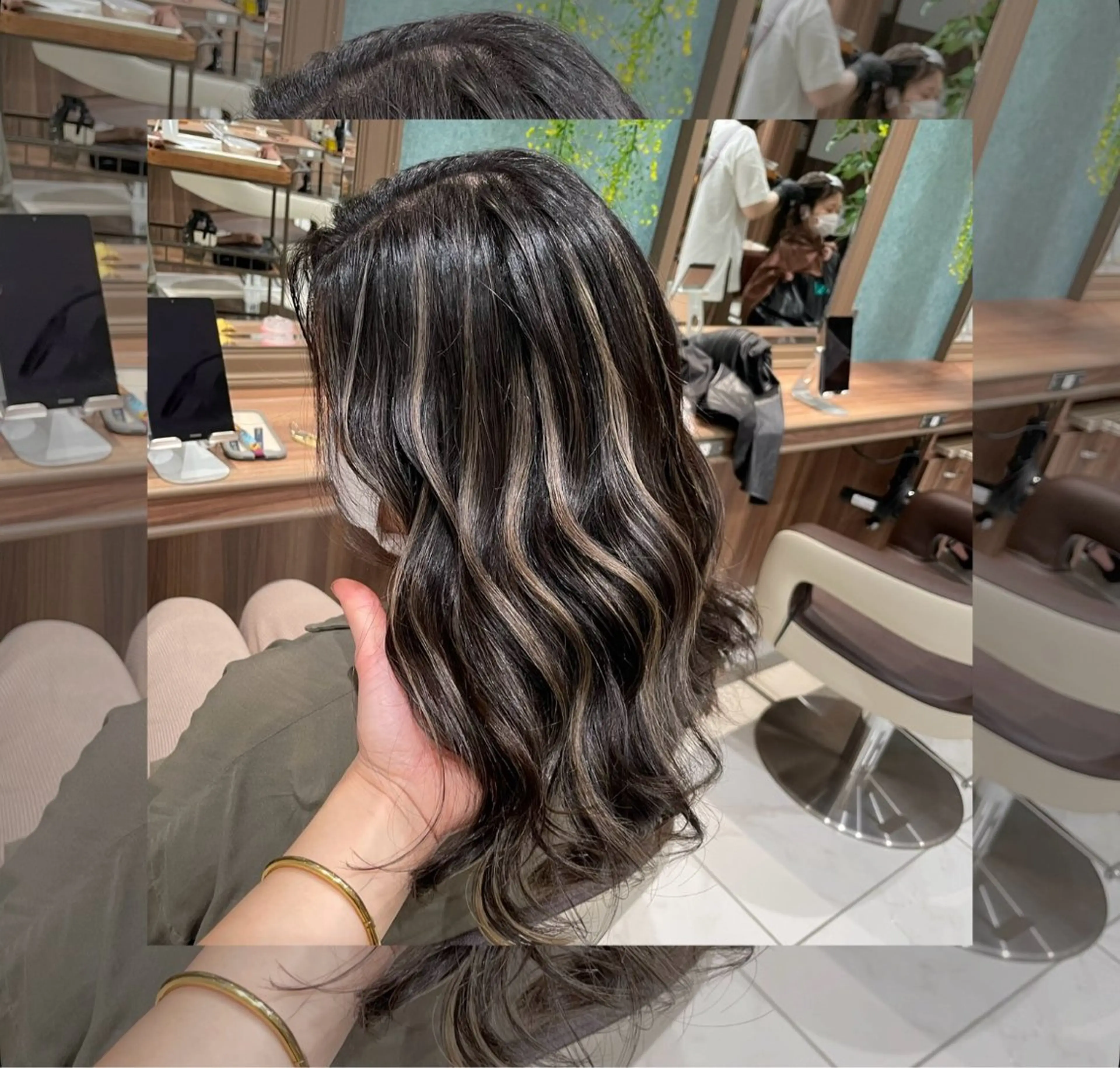 カラー ✨艶カラーと縮毛矯正 🦖しんのすけ🦖のヘアスタイル