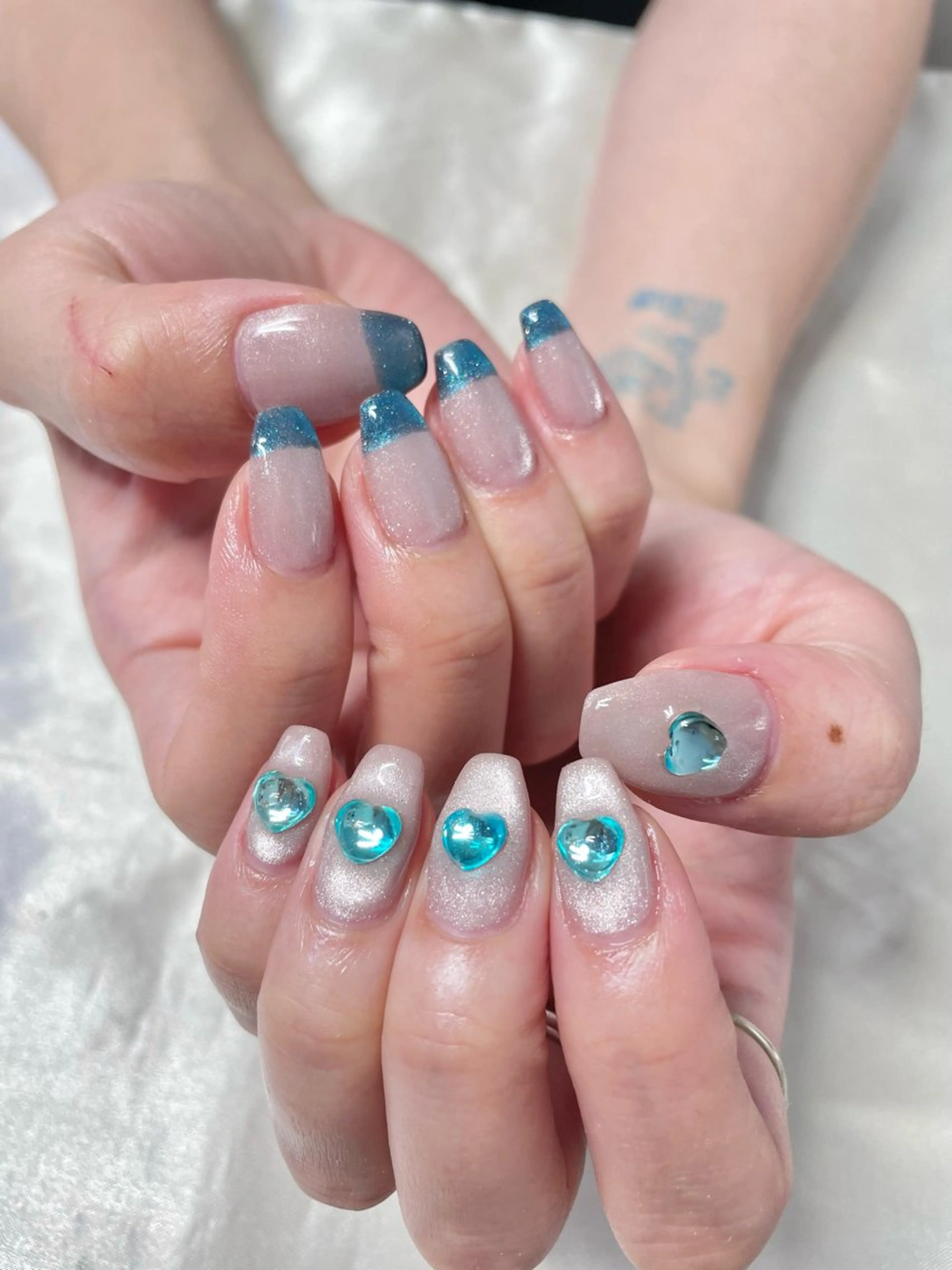 ネイル 長さ出し ハンドネイル RUMI nailのネイルデザイン