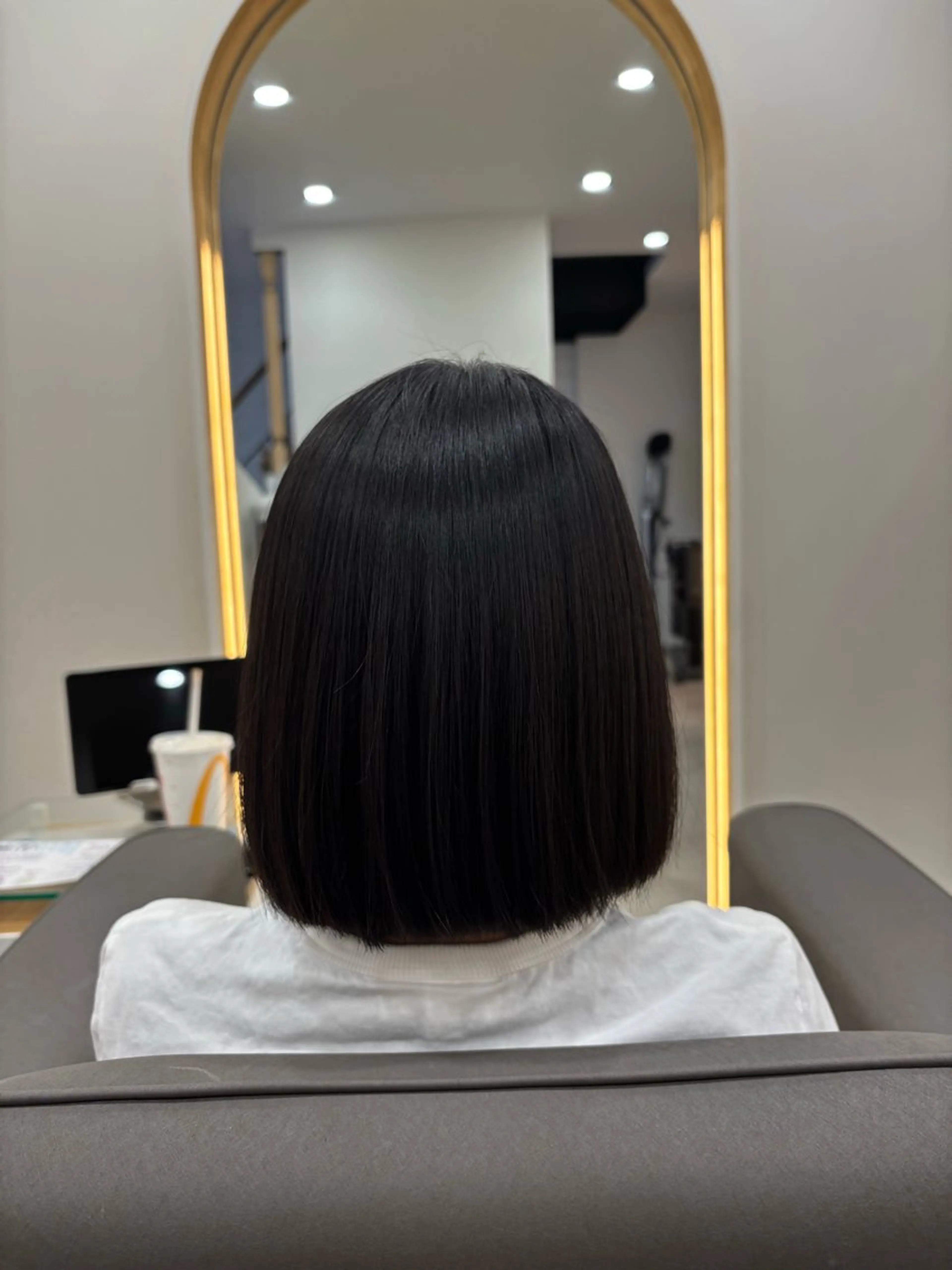 ミディアム 大西 博のヘアスタイル