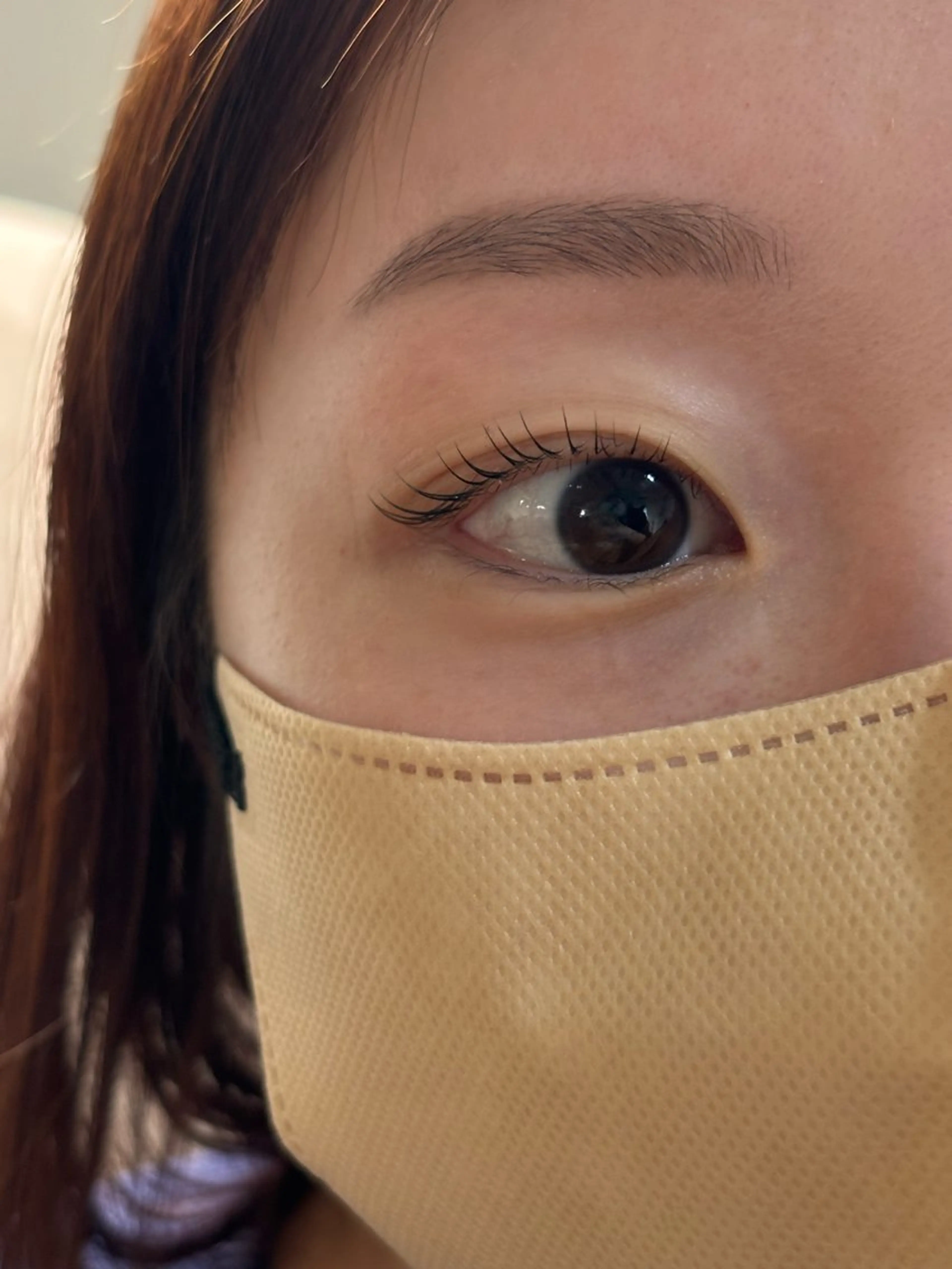 まつげパーマの写真