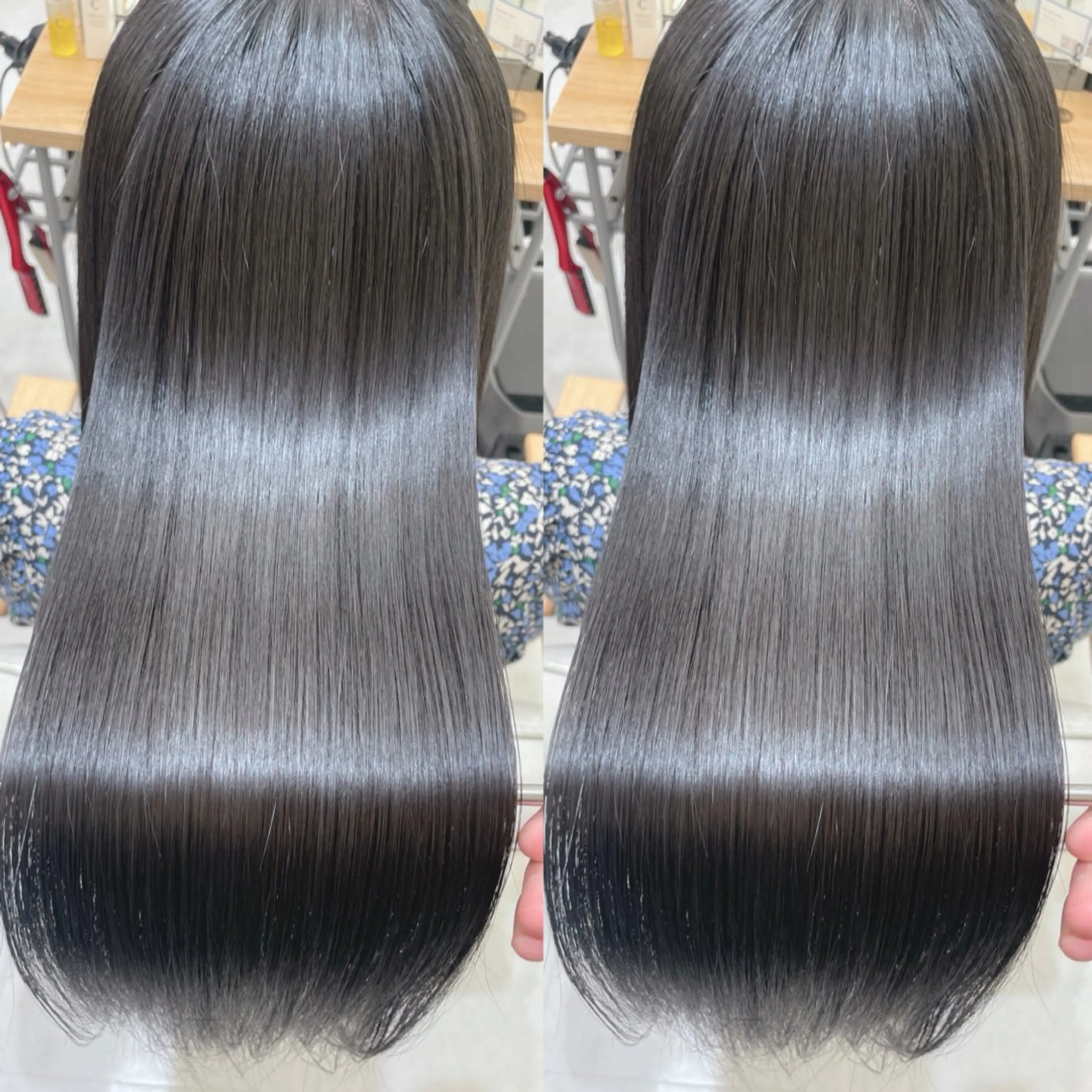 ロング トリートメント 酸熱トリートメント トリートメント 有田 仁志のヘアスタイル