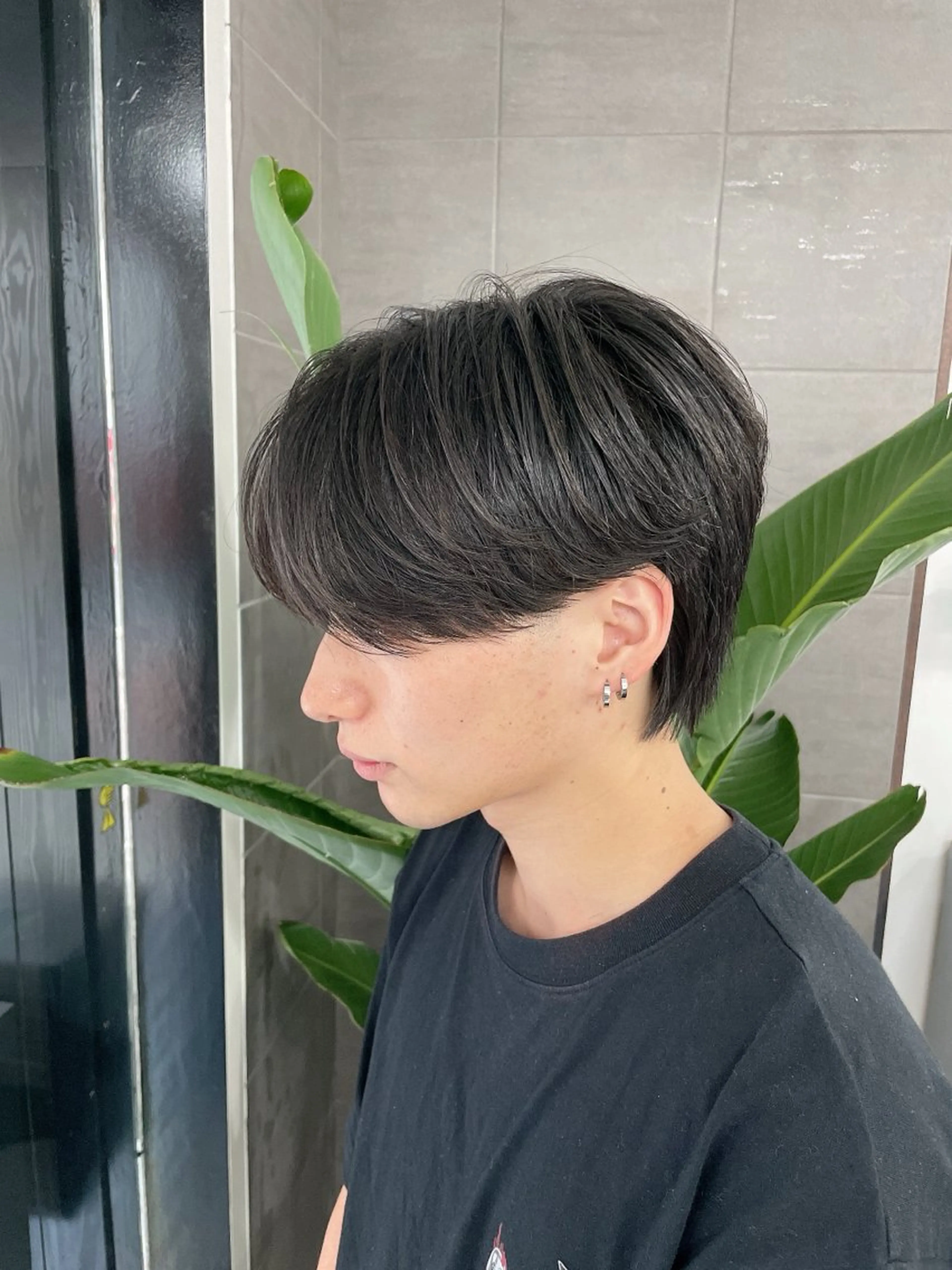 メンズカット+縮毛矯正+1stepローズトリートメントの写真