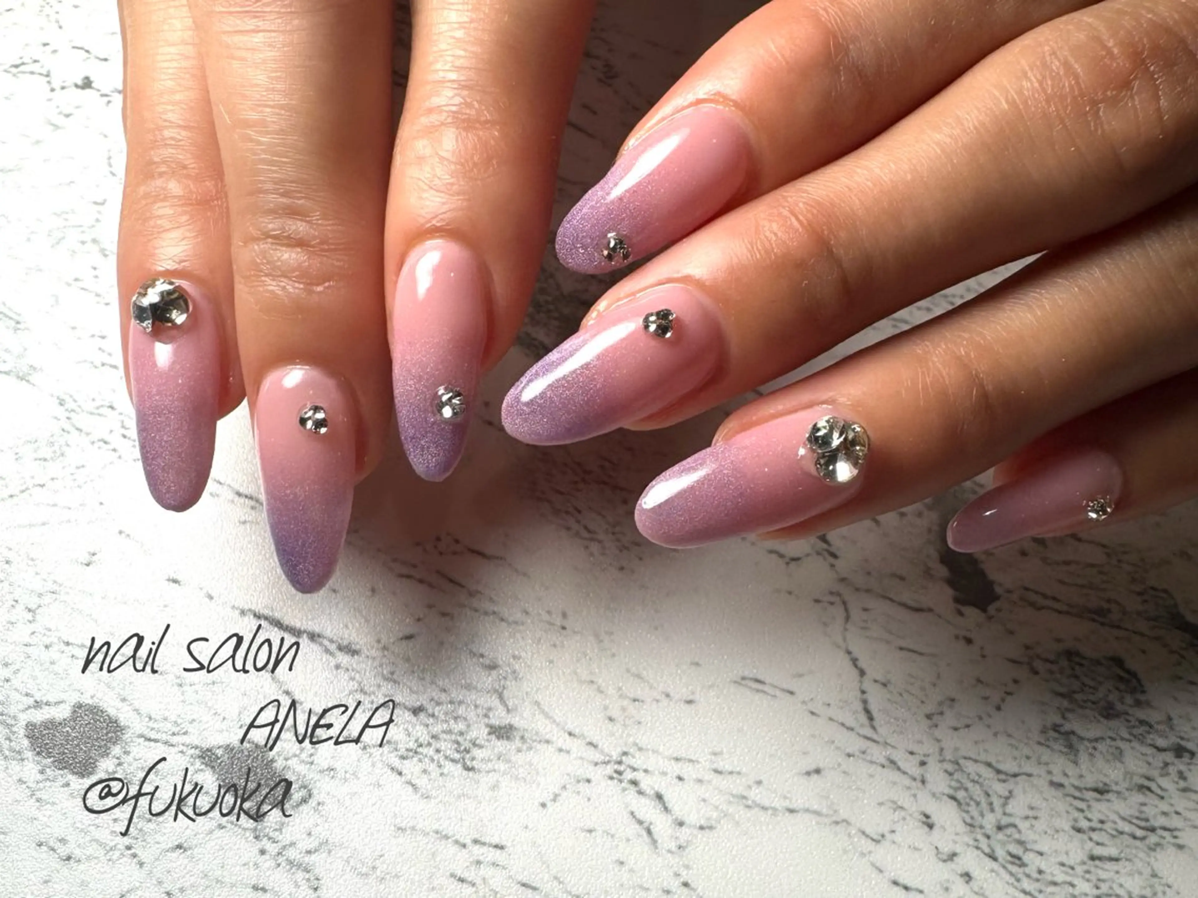 ネイル ハンドネイル フットネイル nail salon ANELA mayaのネイルデザイン